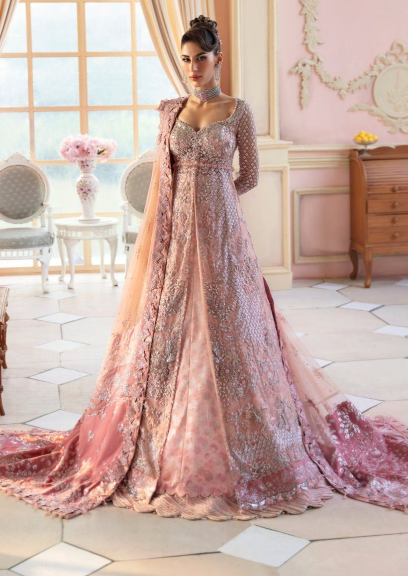 Republic Womenswear Joie De Vivre Wedding Unstitched 3Pc Suit RWU-23-D2 - Riwayat-e-khas