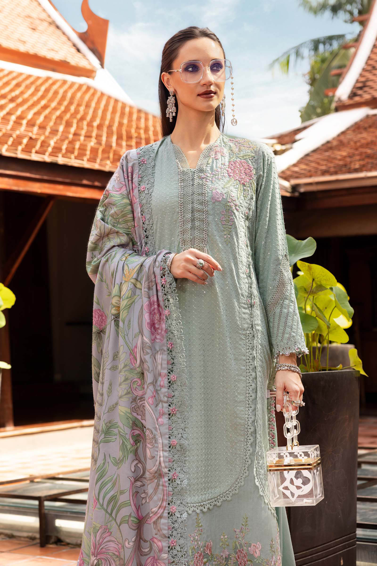 Maria B | M Prints Winter 25 | MPT-2802-A