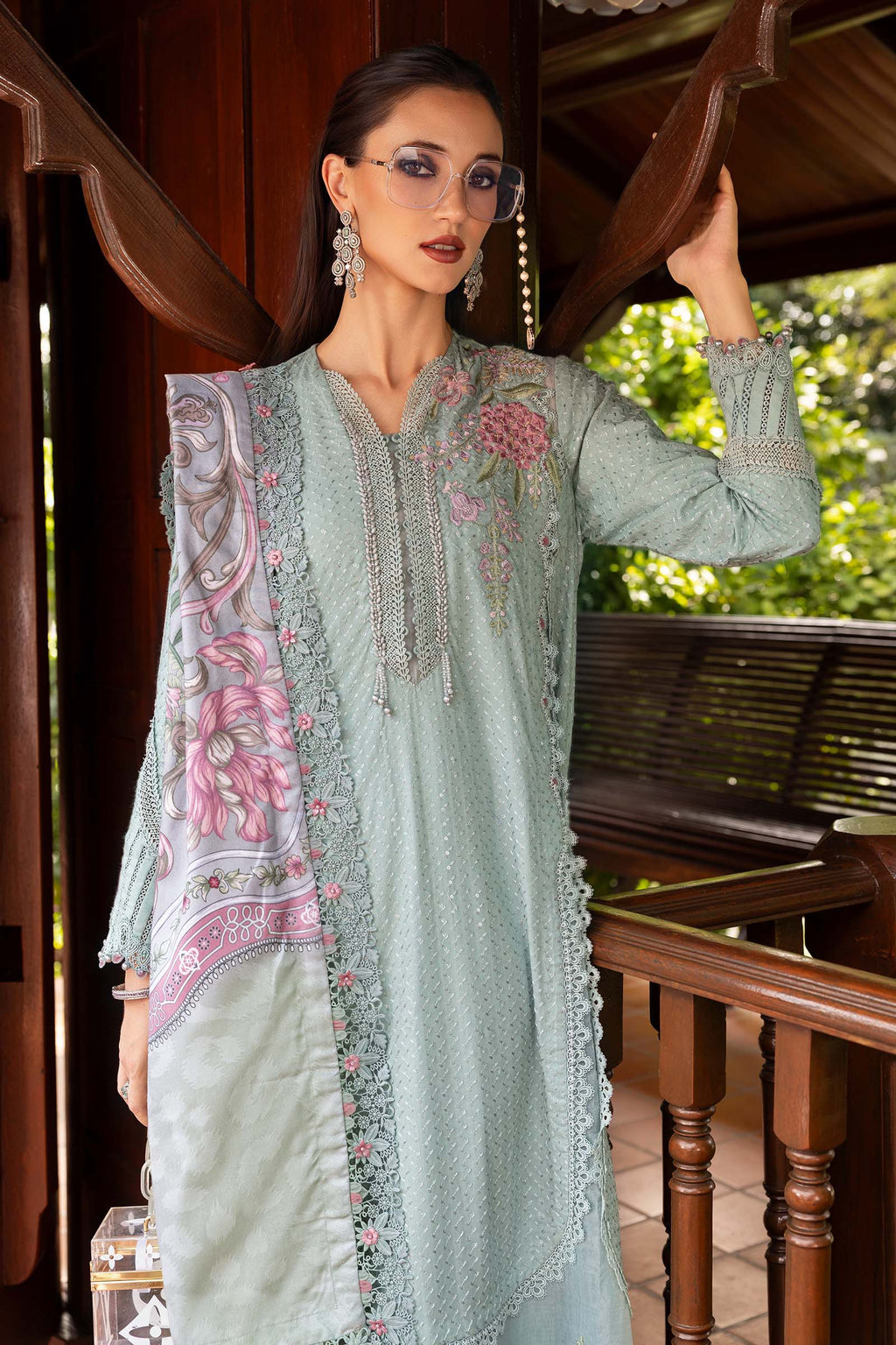 Maria B | M Prints Winter 25 | MPT-2802-A