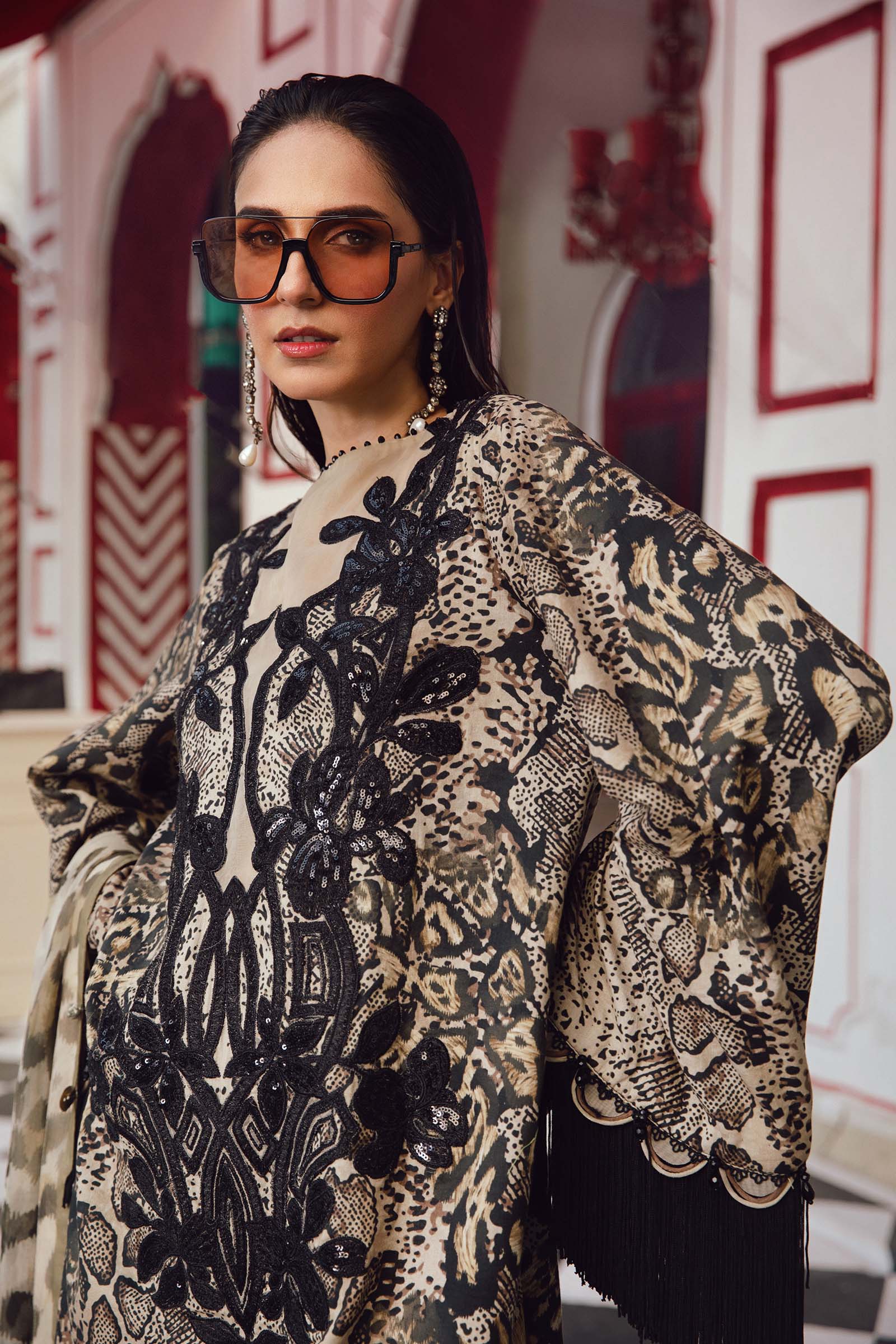 Maria B | M Prints Winter 25 | MPT-2702-B