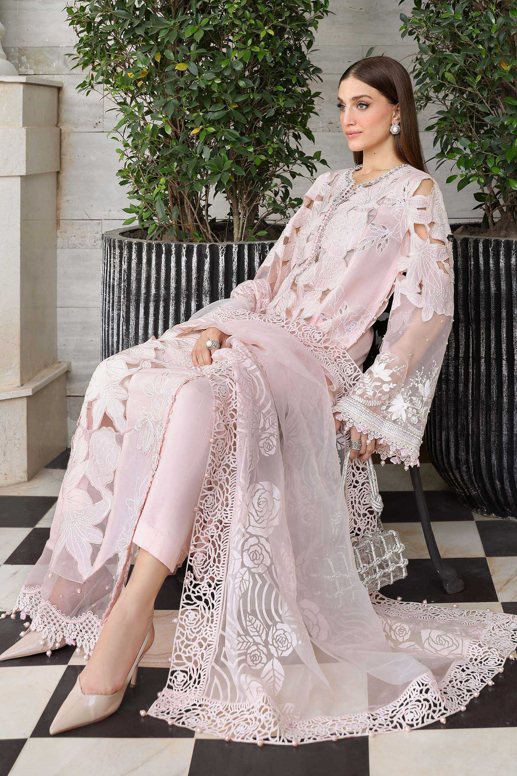 Maria B | Luxury Lawn 26 | 3 Piece Embroidered Lawn Suit
