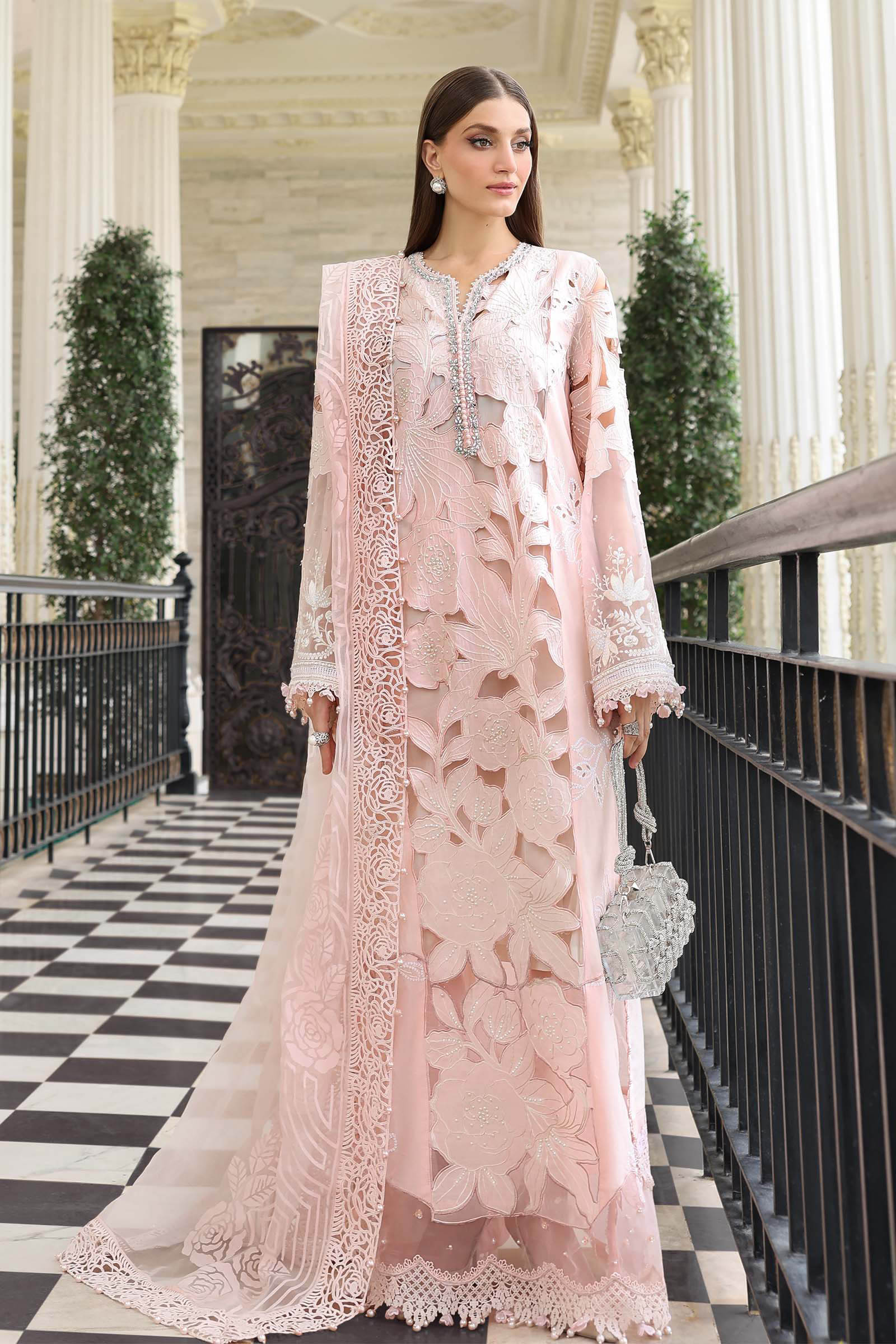 Maria B | Luxury Lawn 26 | 3 Piece Embroidered Lawn Suit