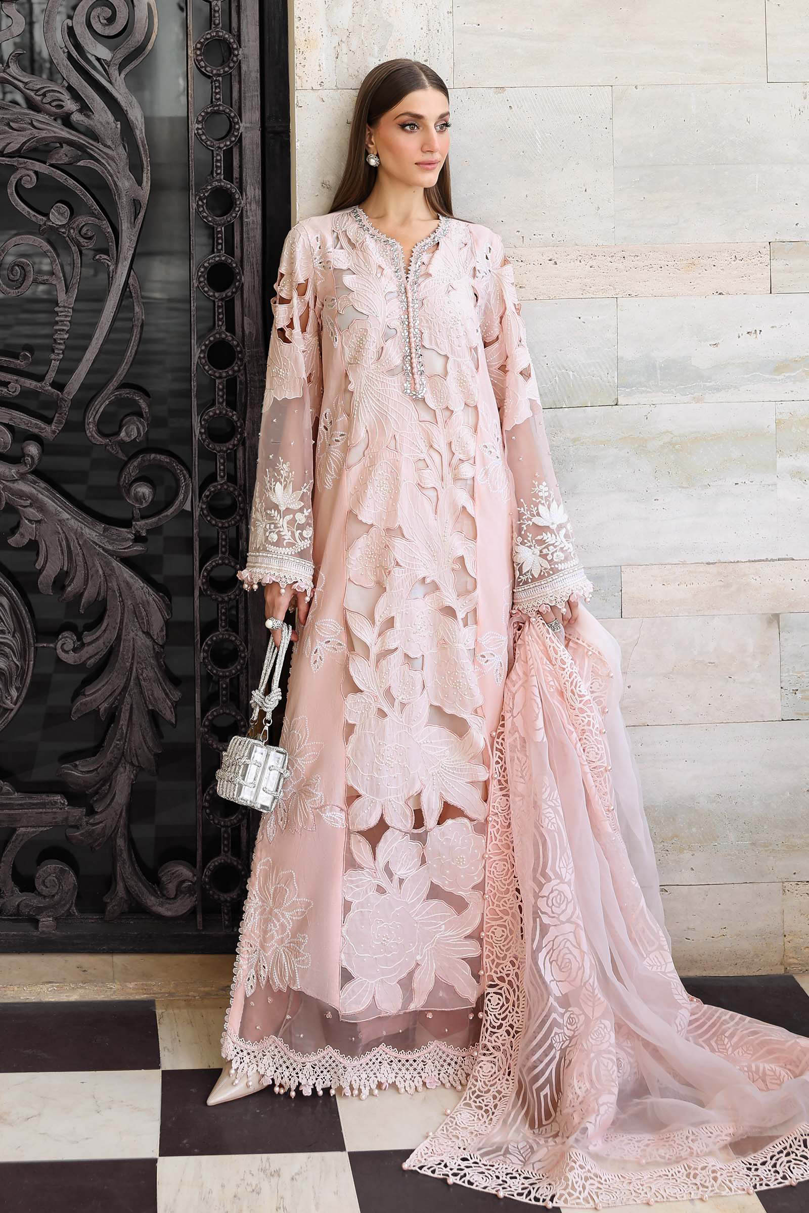 Maria B | Luxury Lawn 26 | 3 Piece Embroidered Lawn Suit