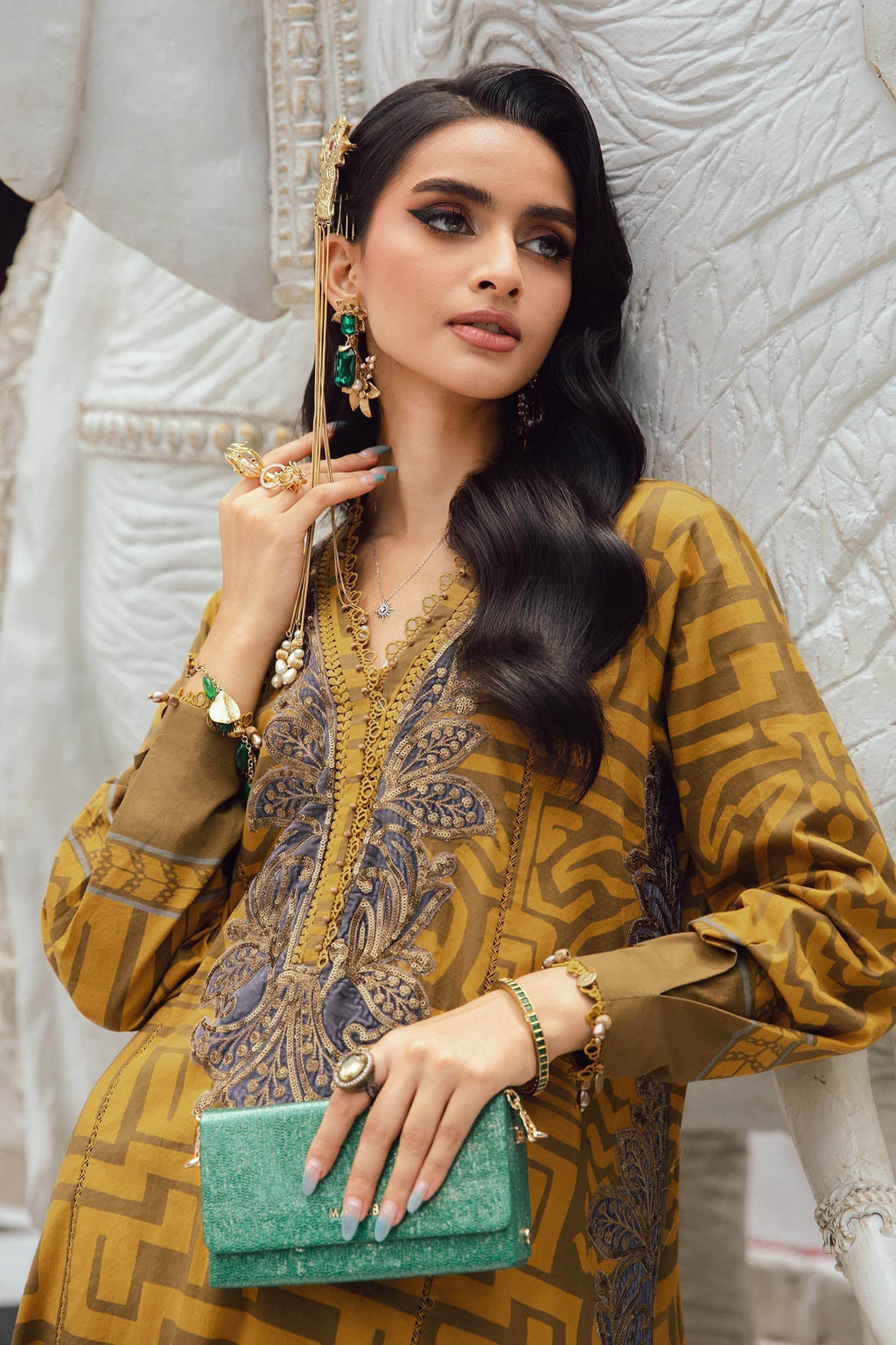 Maria B | M Prints Winter 25 | MPT-2703-A