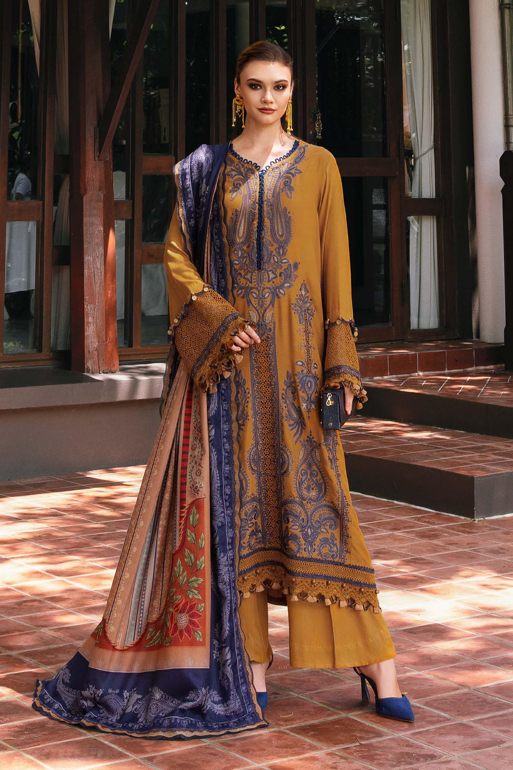 Maria B | M Prints Winter 25 | MPT-2803-A