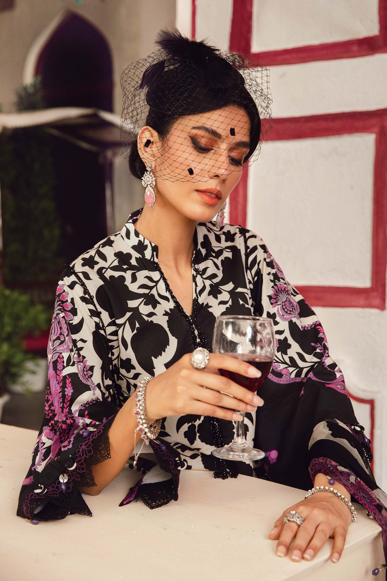 Maria B | M Prints Winter 25 | MPT-2704-B