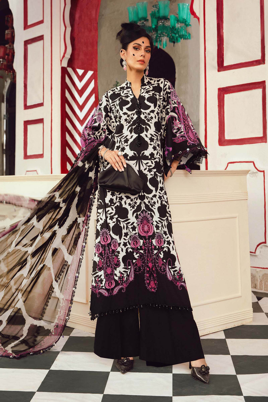 Maria B | M Prints Winter 25 | MPT-2704-B