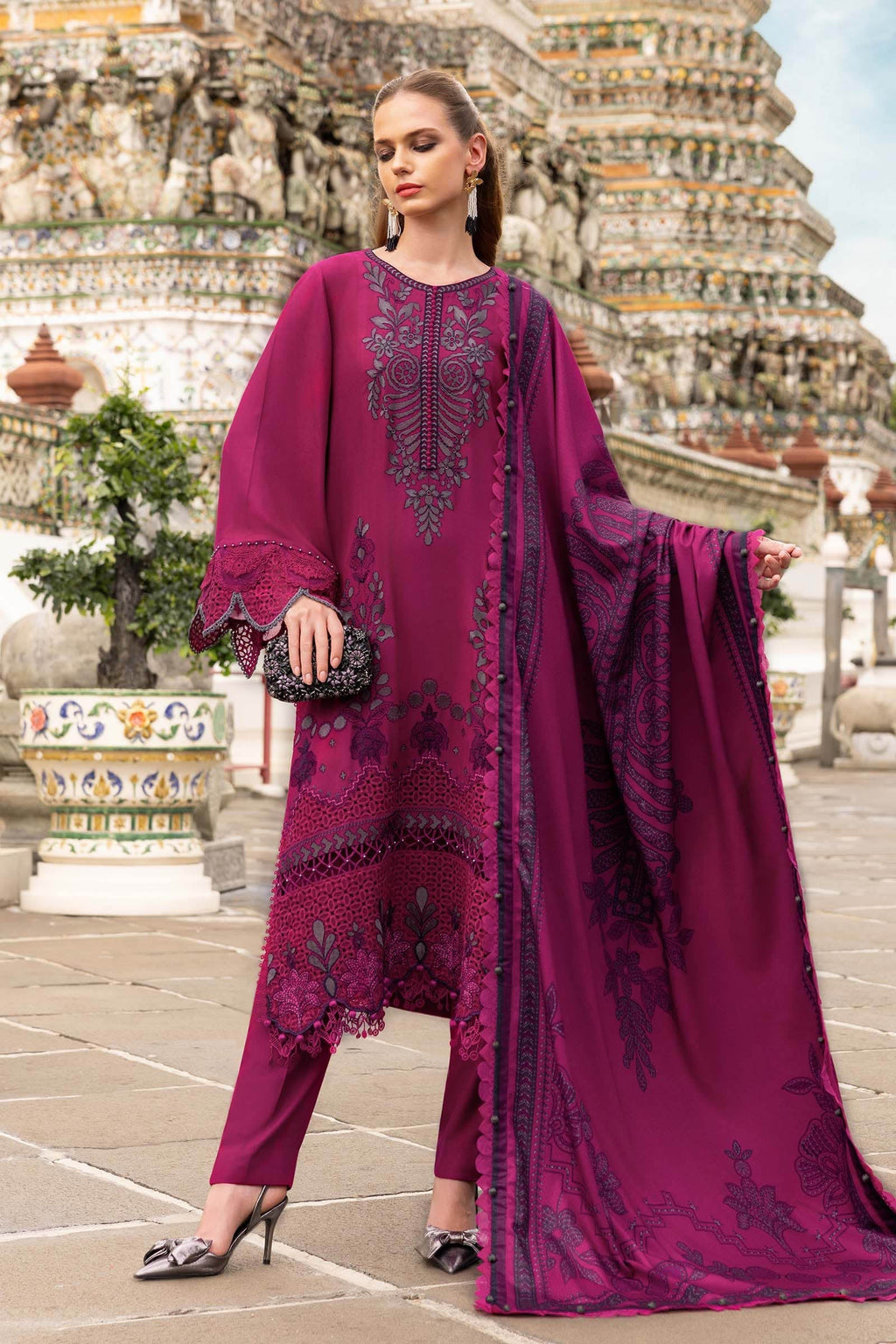 Maria B | M Prints Winter 25 | MPT-2804-B
