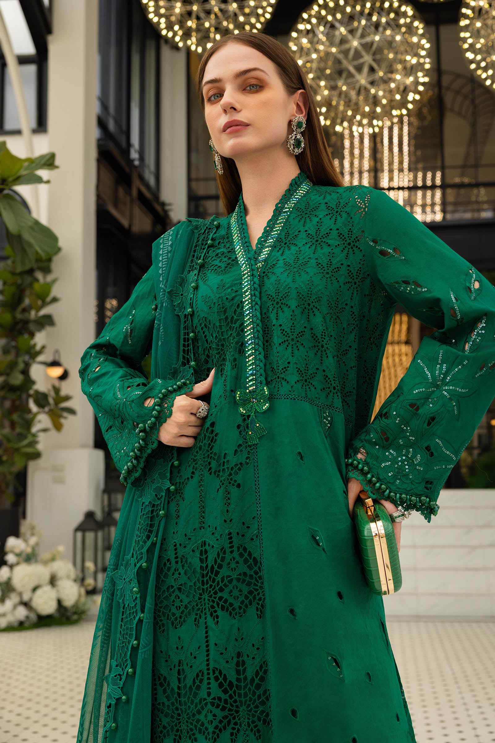 Maria B | Luxury Lawn 26 | 3 Piece Embroidered Lawn Suit