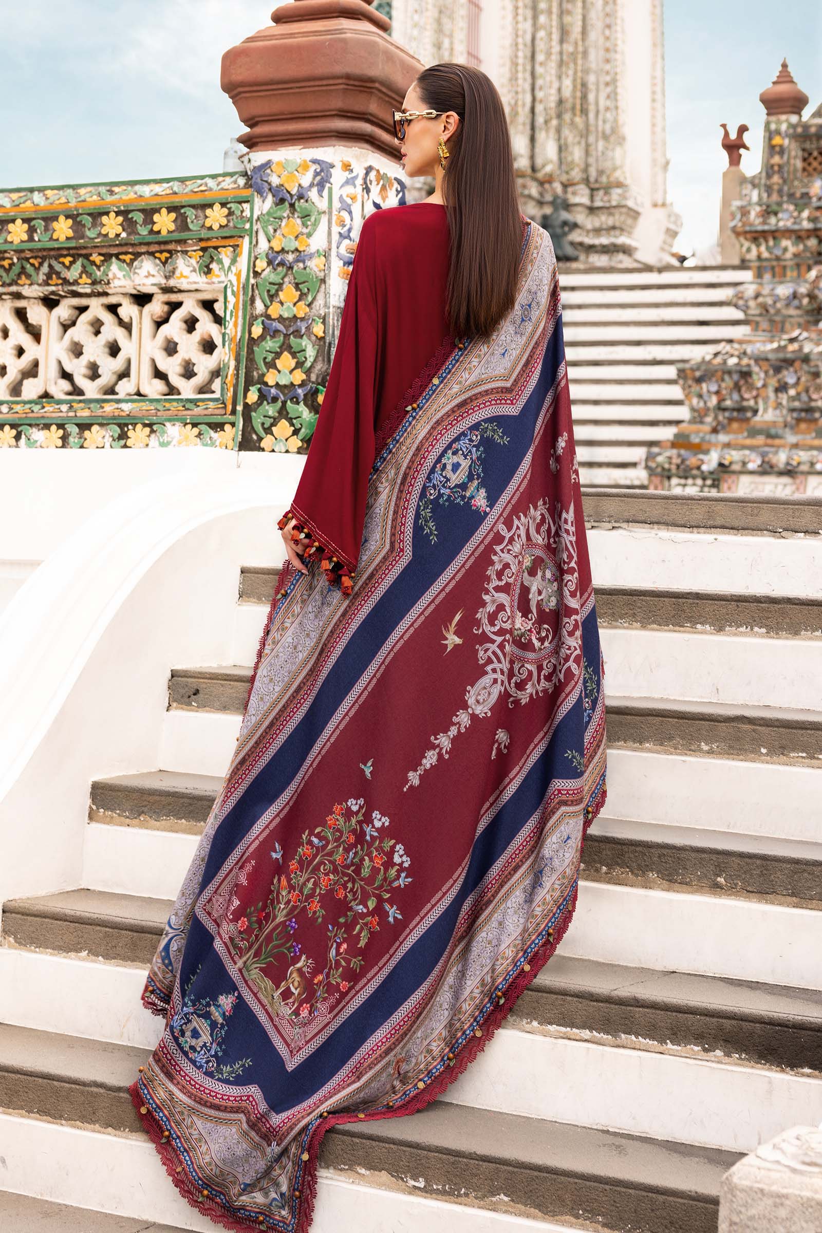 Maria B | M Prints Winter 25 | MPT-2805-A