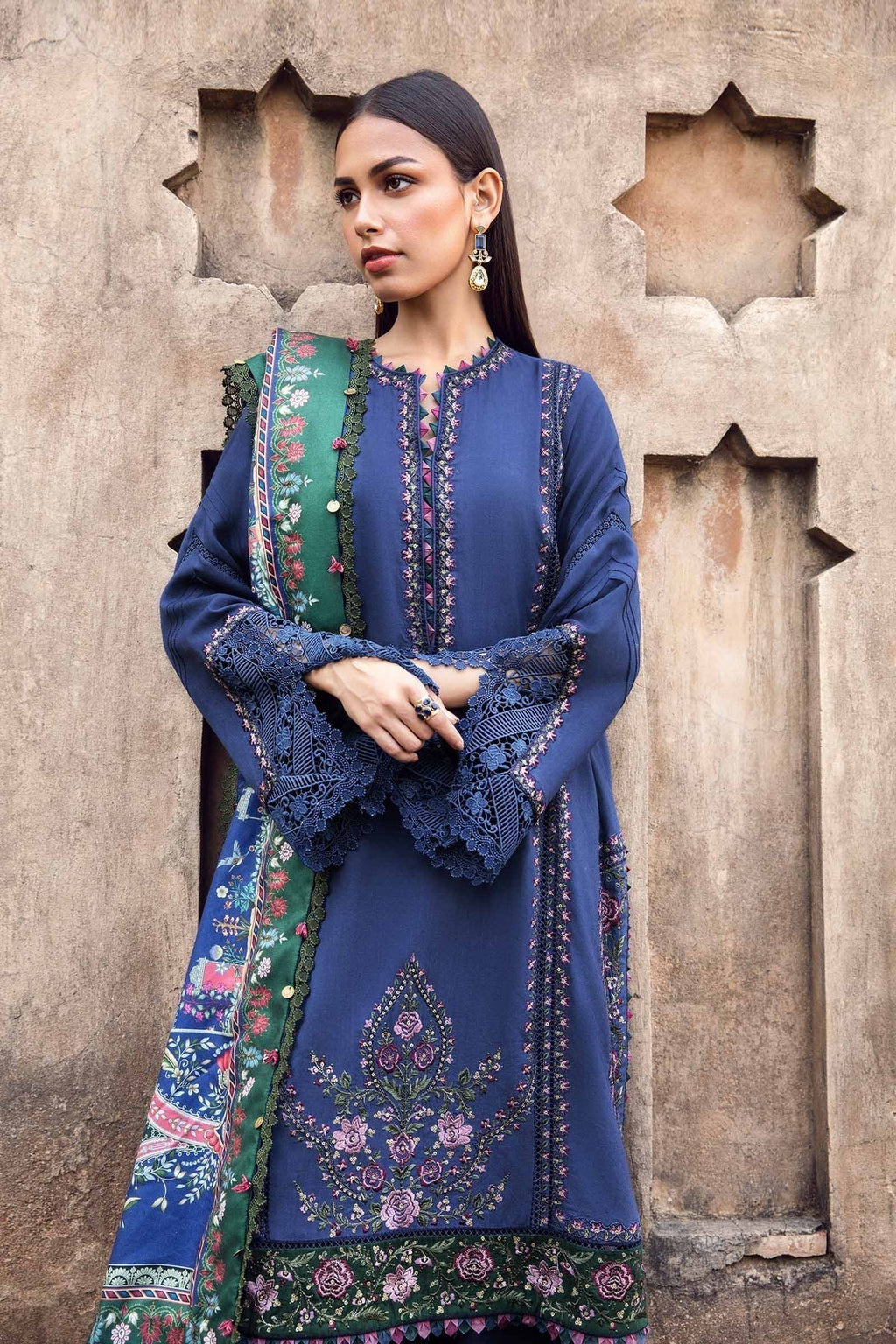 Maria B | M Prints Winter 24 | MPT-2405-A - House Of Anaya
