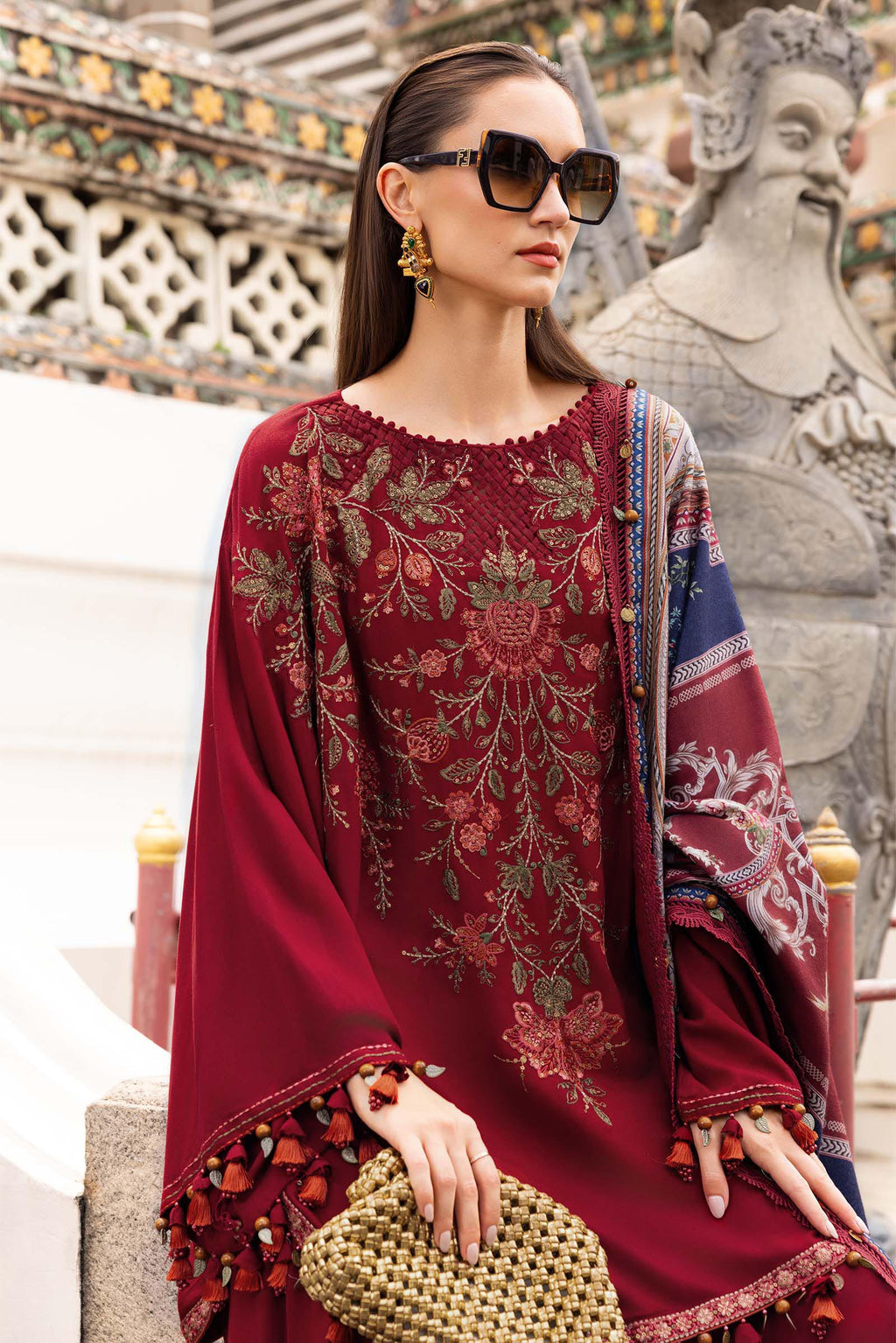 Maria B | M Prints Winter 25 | MPT-2805-A