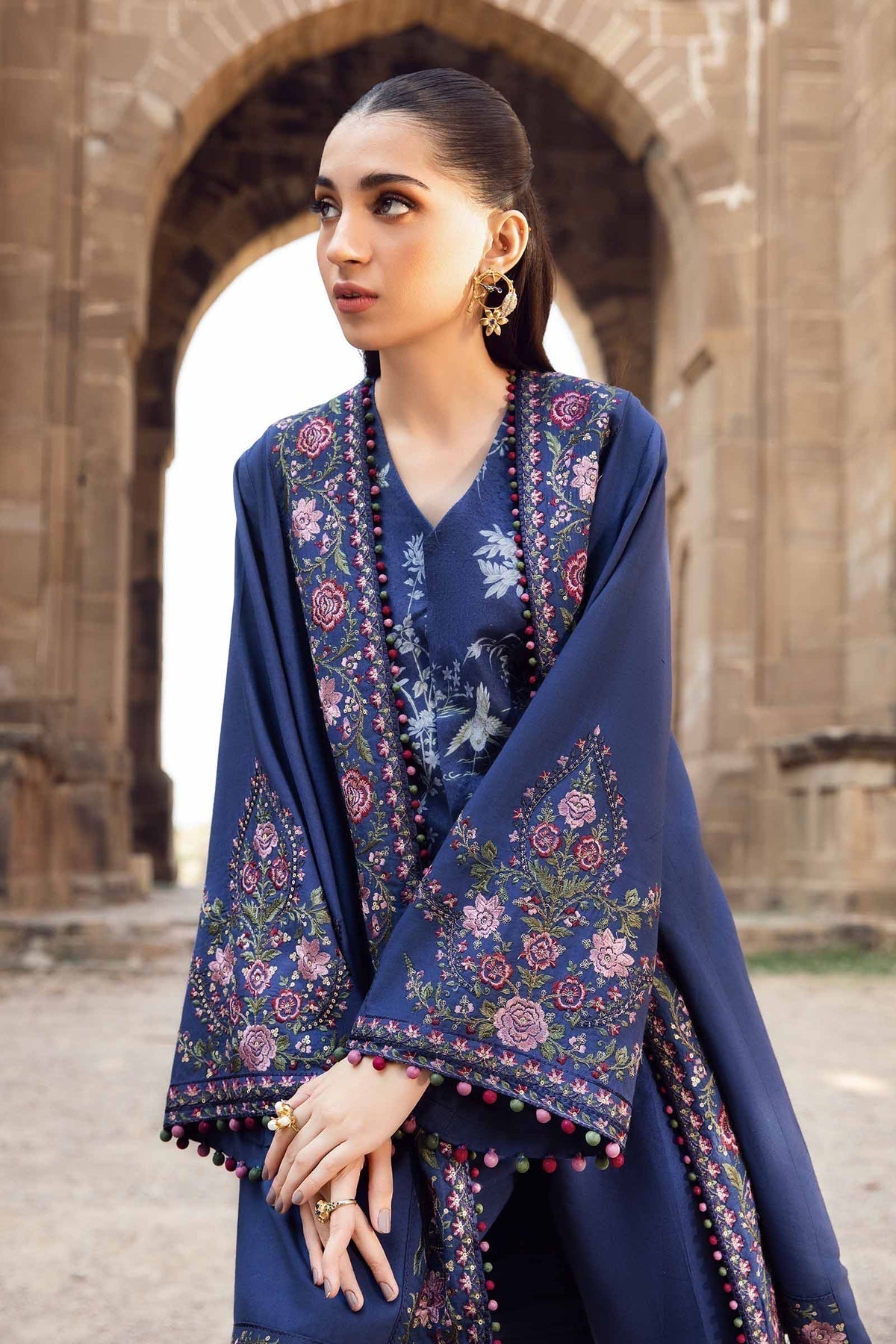 Maria B | M Prints Winter 24 | MPT-2405-A - House Of Anaya