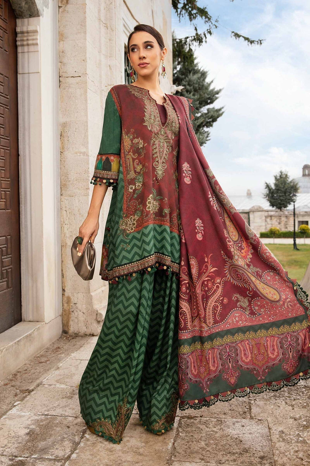 Maria B | M Prints Fall Edit 24 |  MPT-2305-B - House Of Anaya