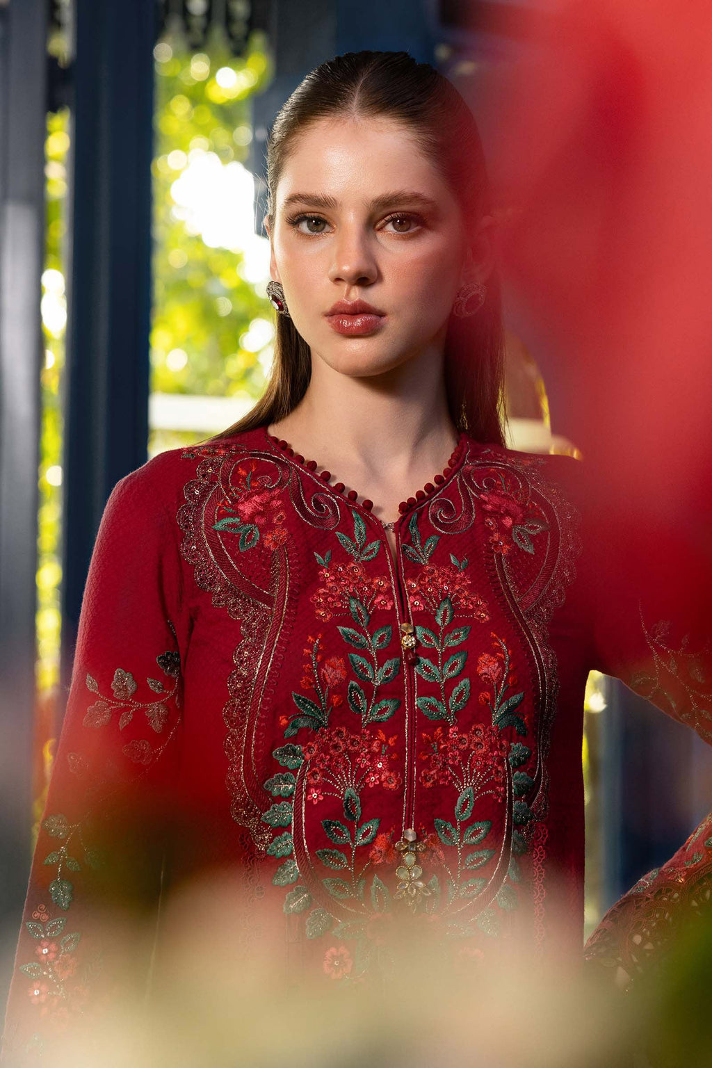 Maria B | Luxury Lawn 26 | 3 Piece Embroidered Jacquard Lawn Suit
