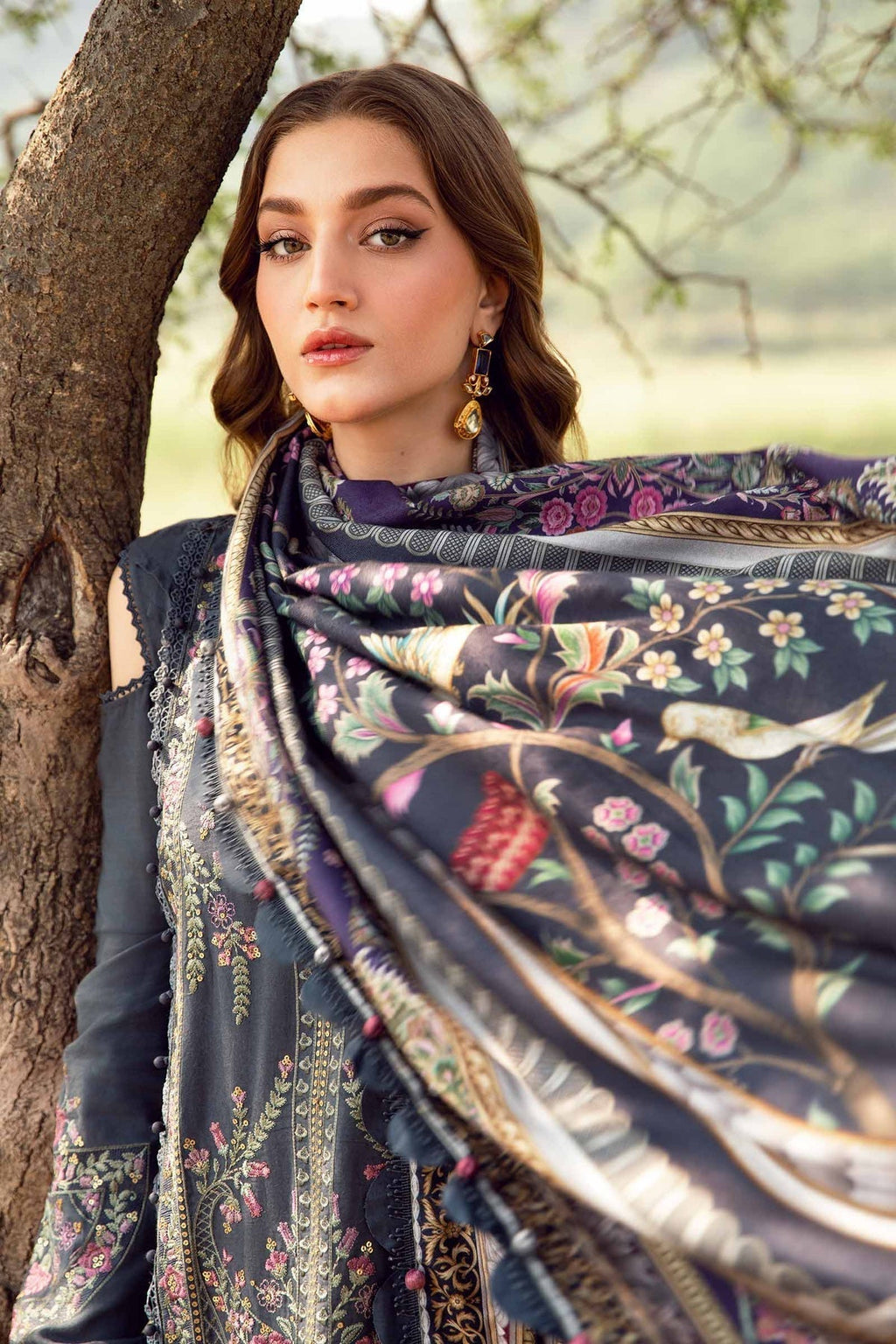 Maria B | M Prints Winter 24 | MPT-2406-A - House Of Anaya