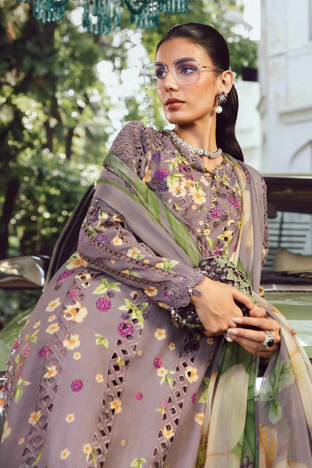 Maria B | M Prints Winter 25 |  MPT-2706-B