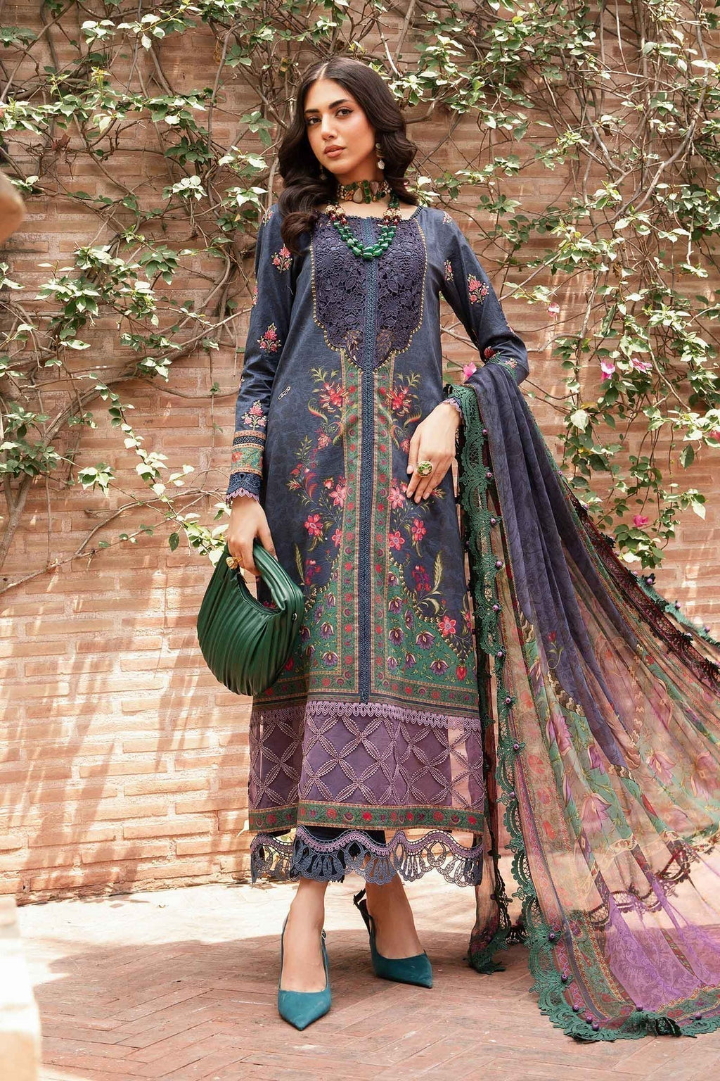 Maria.B | M Print Eid Edit | MPT-2206-B - House Of Anaya
