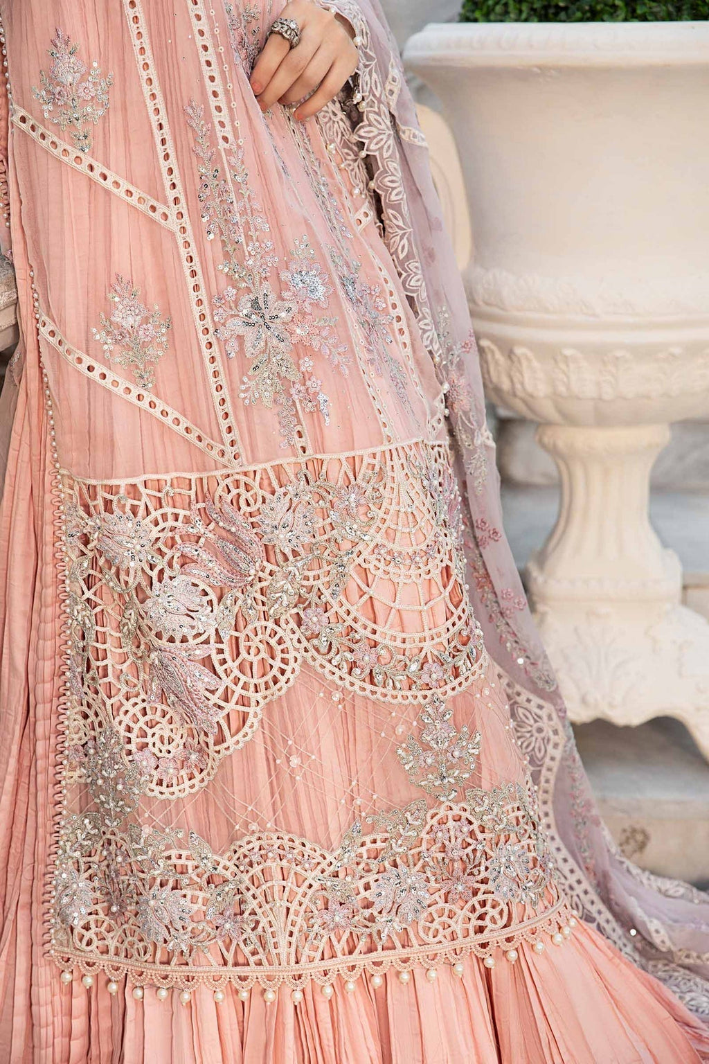 Maria B | Chiffon Formals 24 | Chiffon Suit | MPC-24-106 - House Of Anaya
