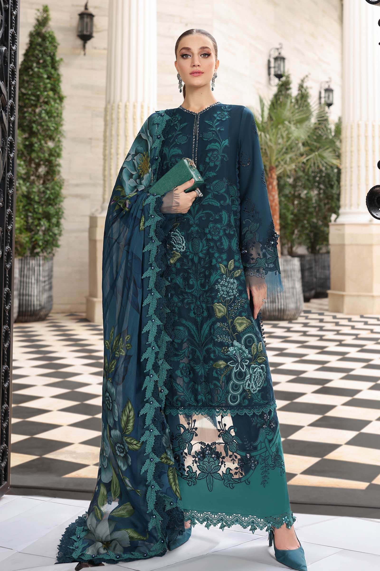 Maria B | Luxury Lawn 26 | 3 Piece Embroidered Lawn Suit