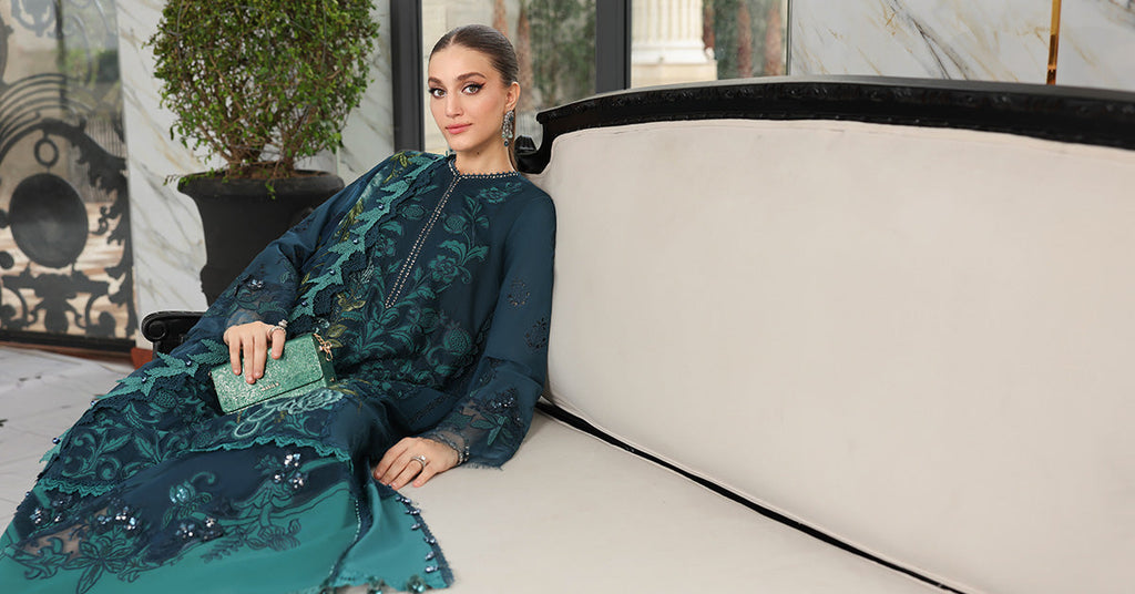 Maria B | Luxury Lawn 26 | 3 Piece Embroidered Lawn Suit