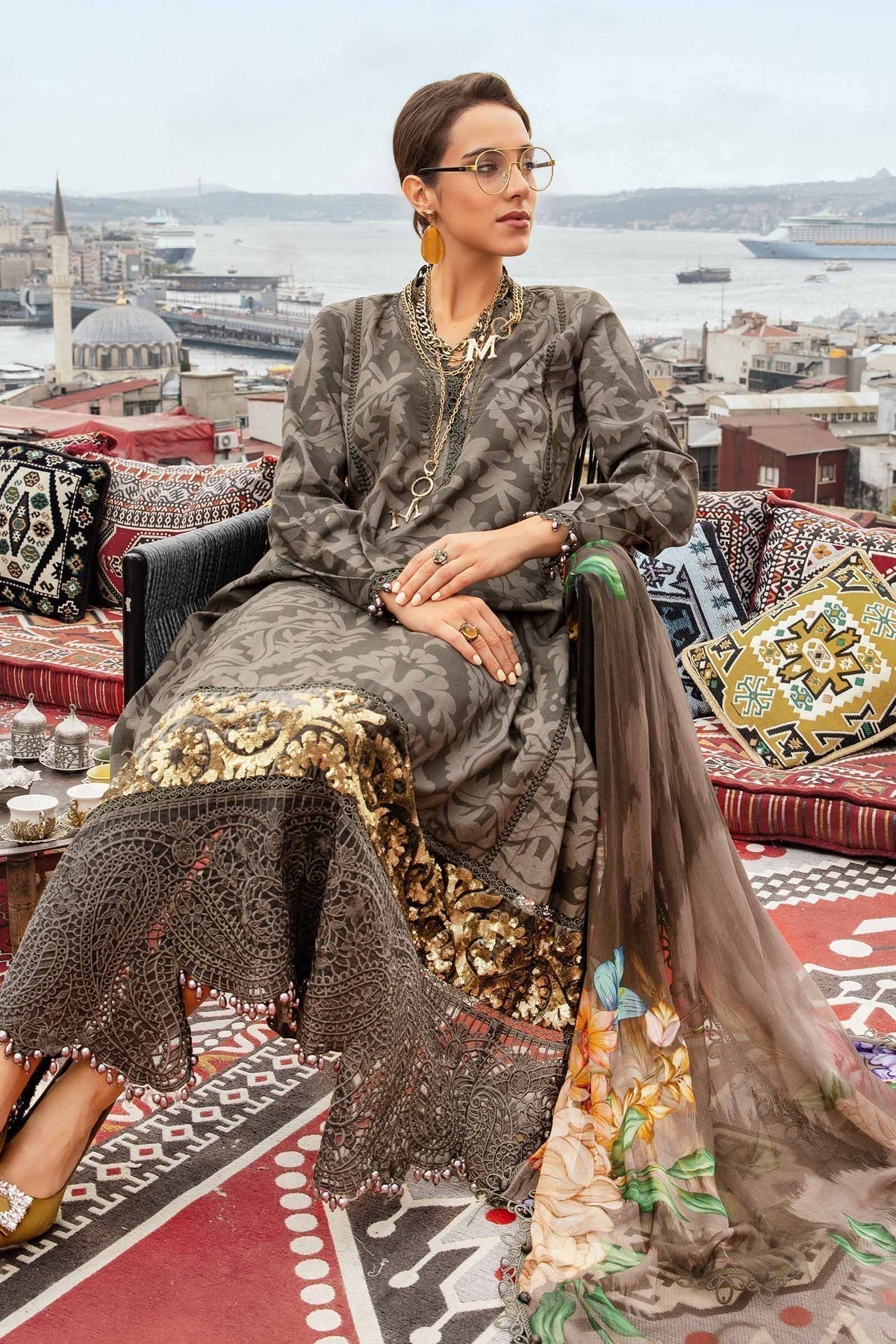 Maria B | M Prints Fall Edit 24 | MPT-2307-A - House Of Anaya