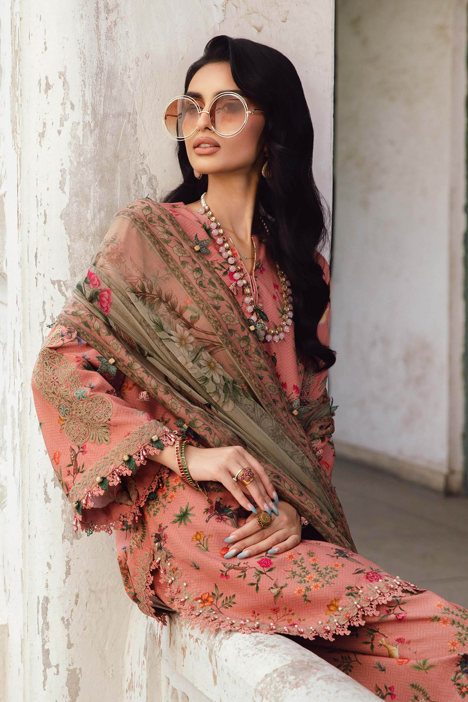 Maria B | M Prints Winter 25 |MPT-2707-A