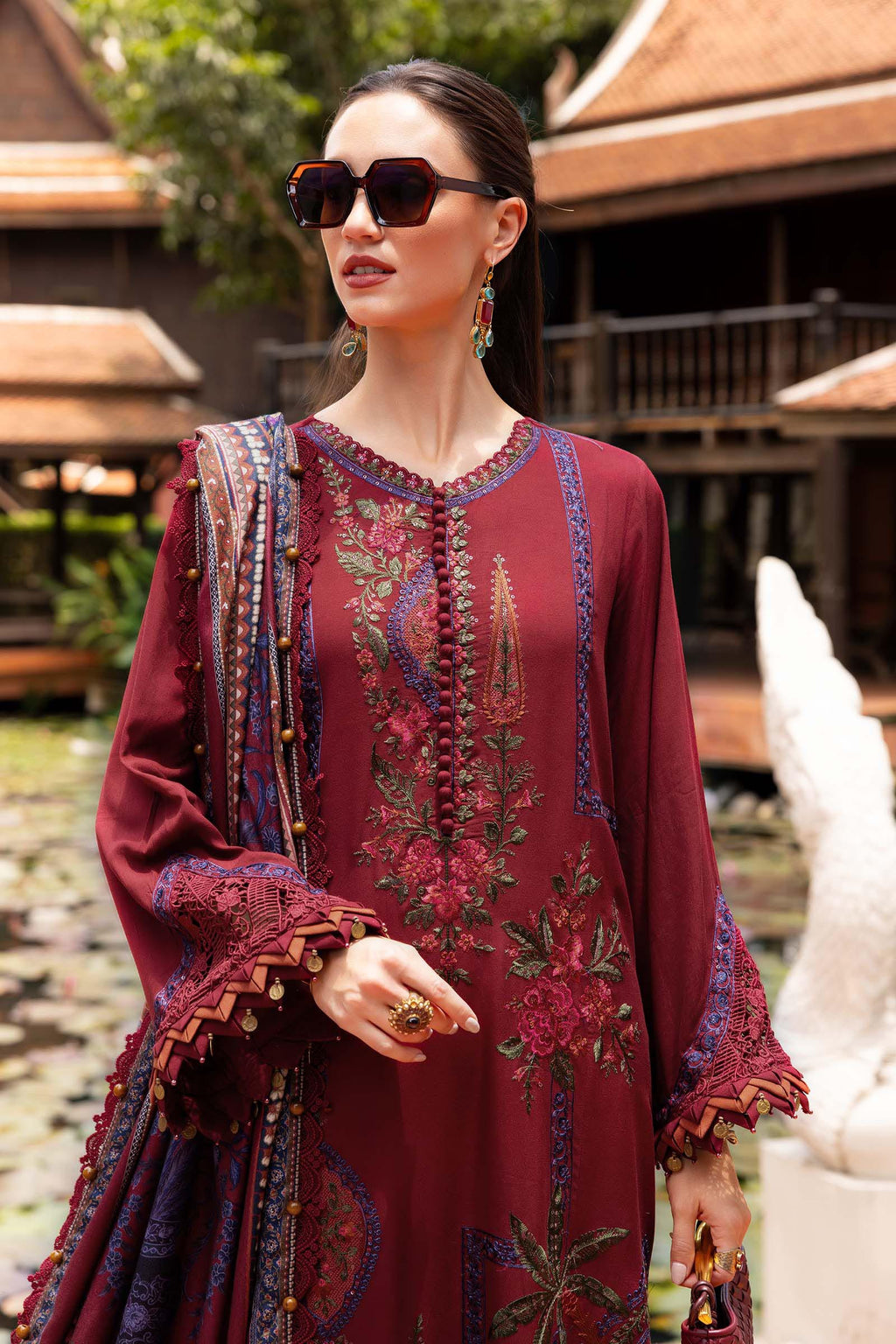 Maria B | M Prints Winter 25 | MPT-2807-A