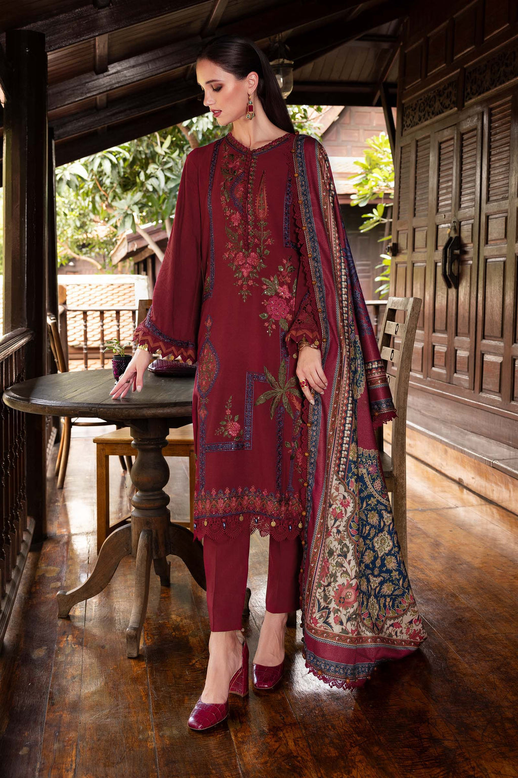 Maria B | M Prints Winter 25 | MPT-2807-A