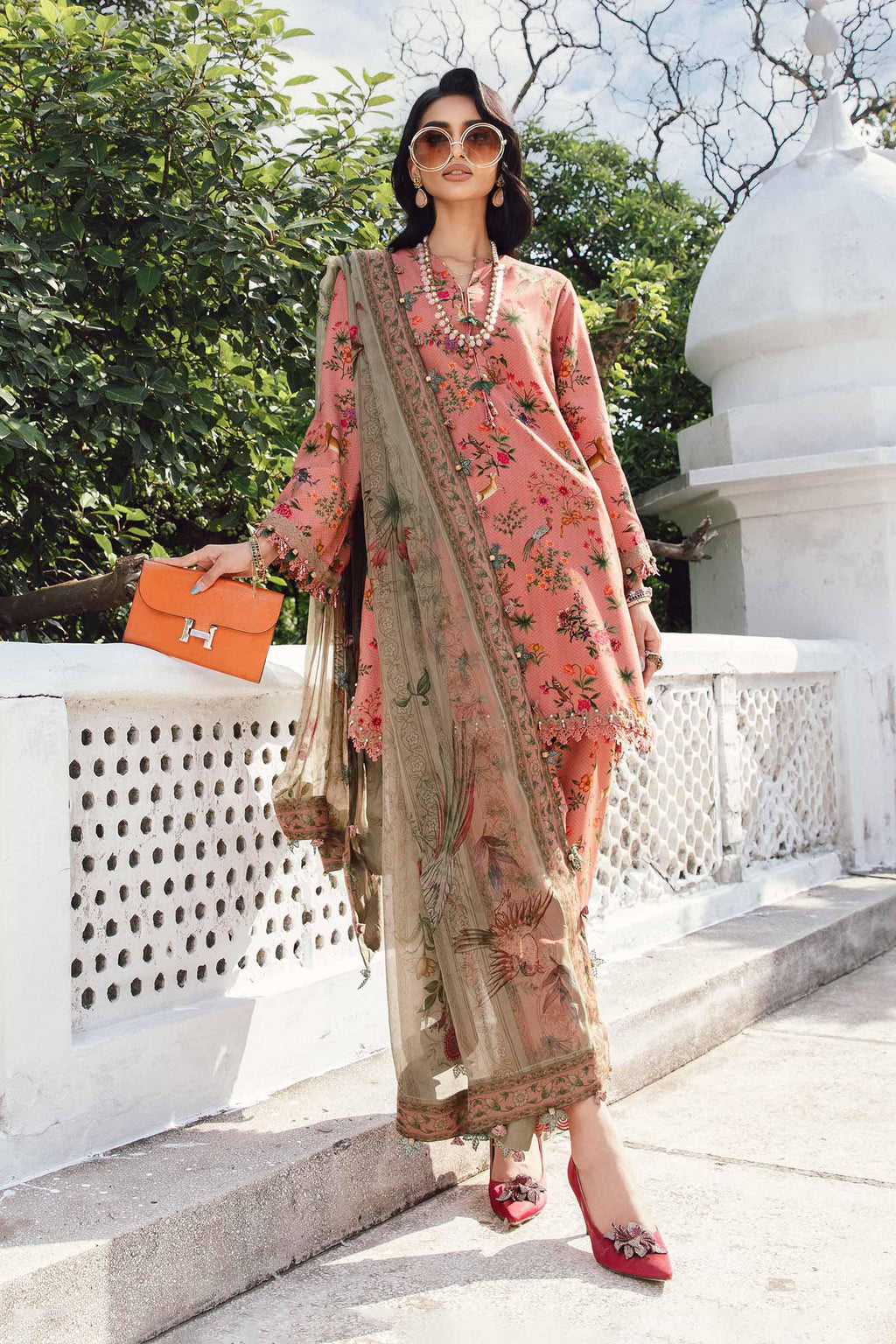Maria B | M Prints Winter 25 |MPT-2707-A