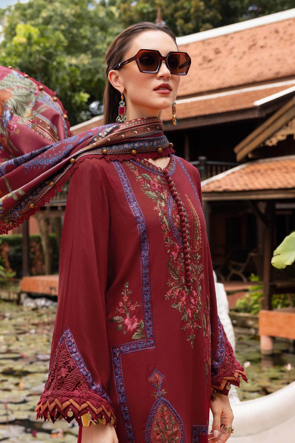Maria B | M Prints Winter 25 | MPT-2807-A