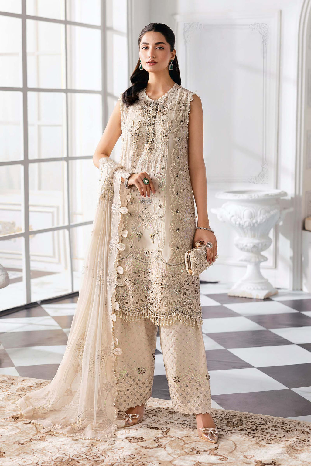 Maria B | Embroidered 2025 | BD-3007