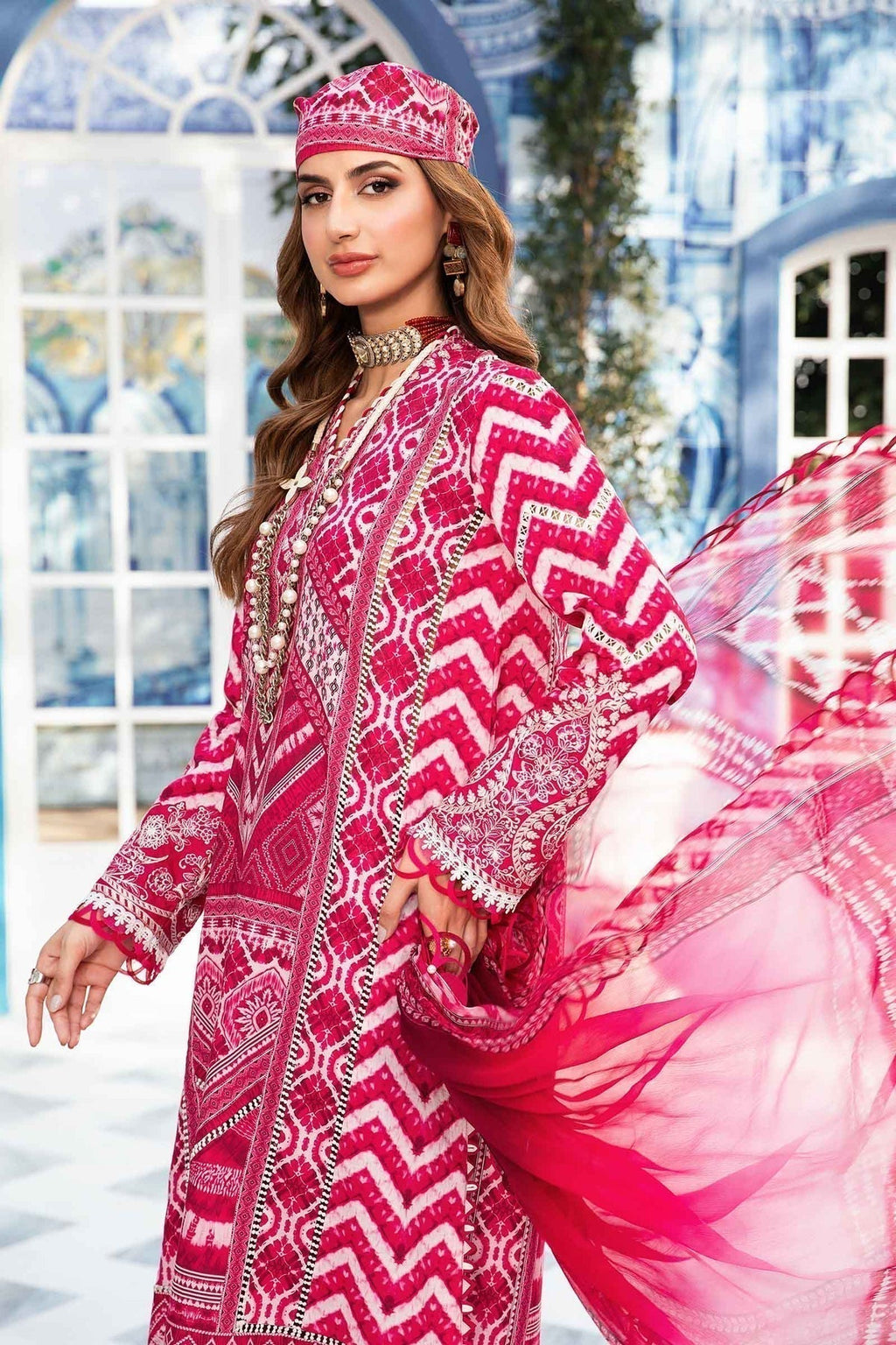 Maria.B | M Print Eid Edit | MPT-2208-A - House Of Anaya