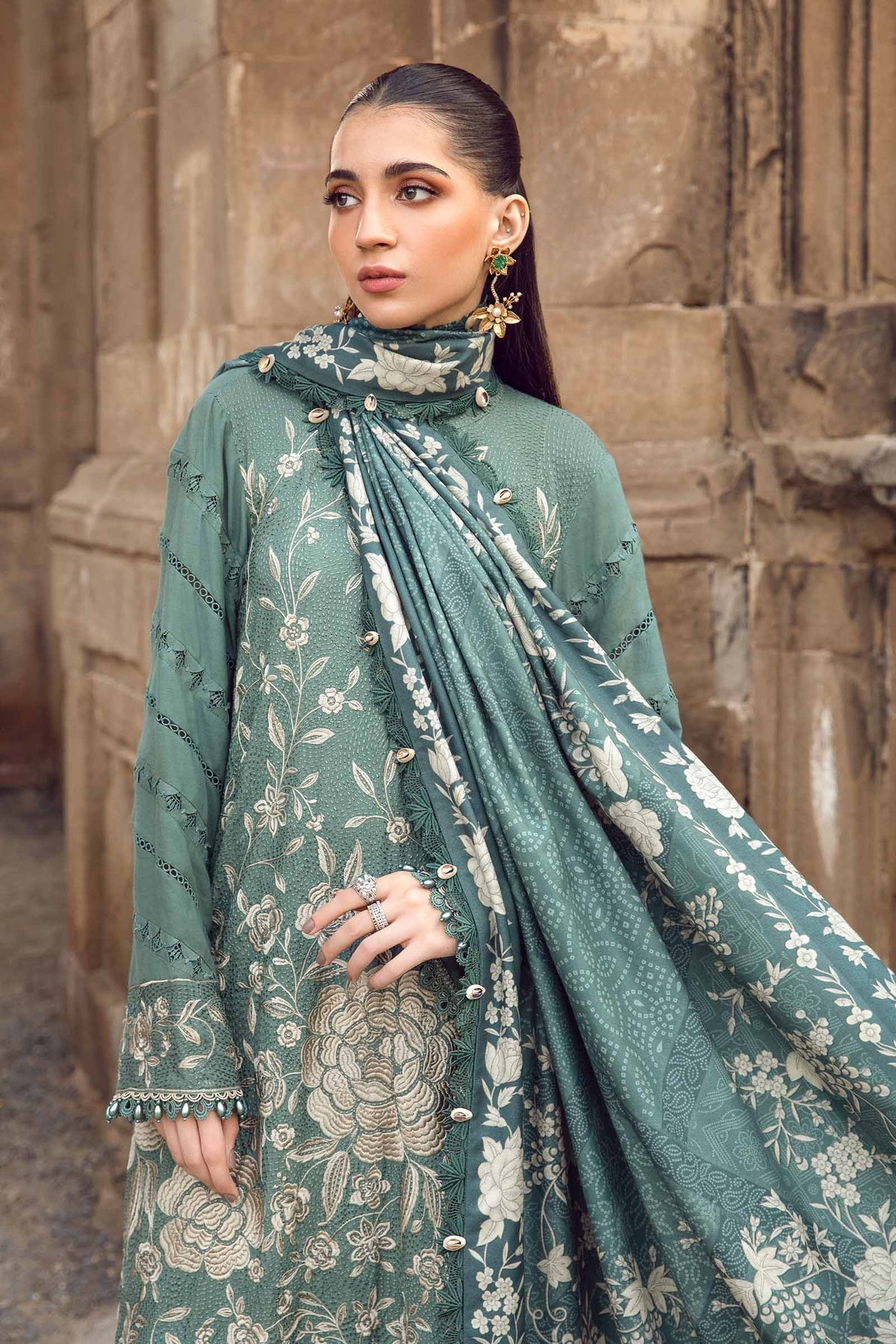 Maria B | M Prints Winter 24 | MPT-2408-A - House Of Anaya