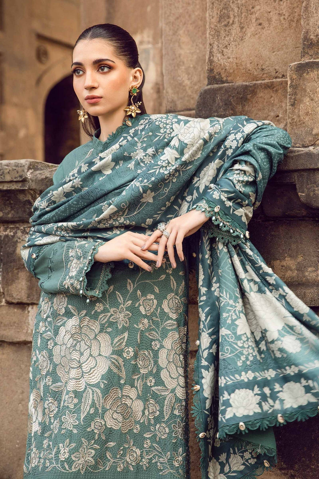 Maria B | M Prints Winter 24 | MPT-2408-A - House Of Anaya