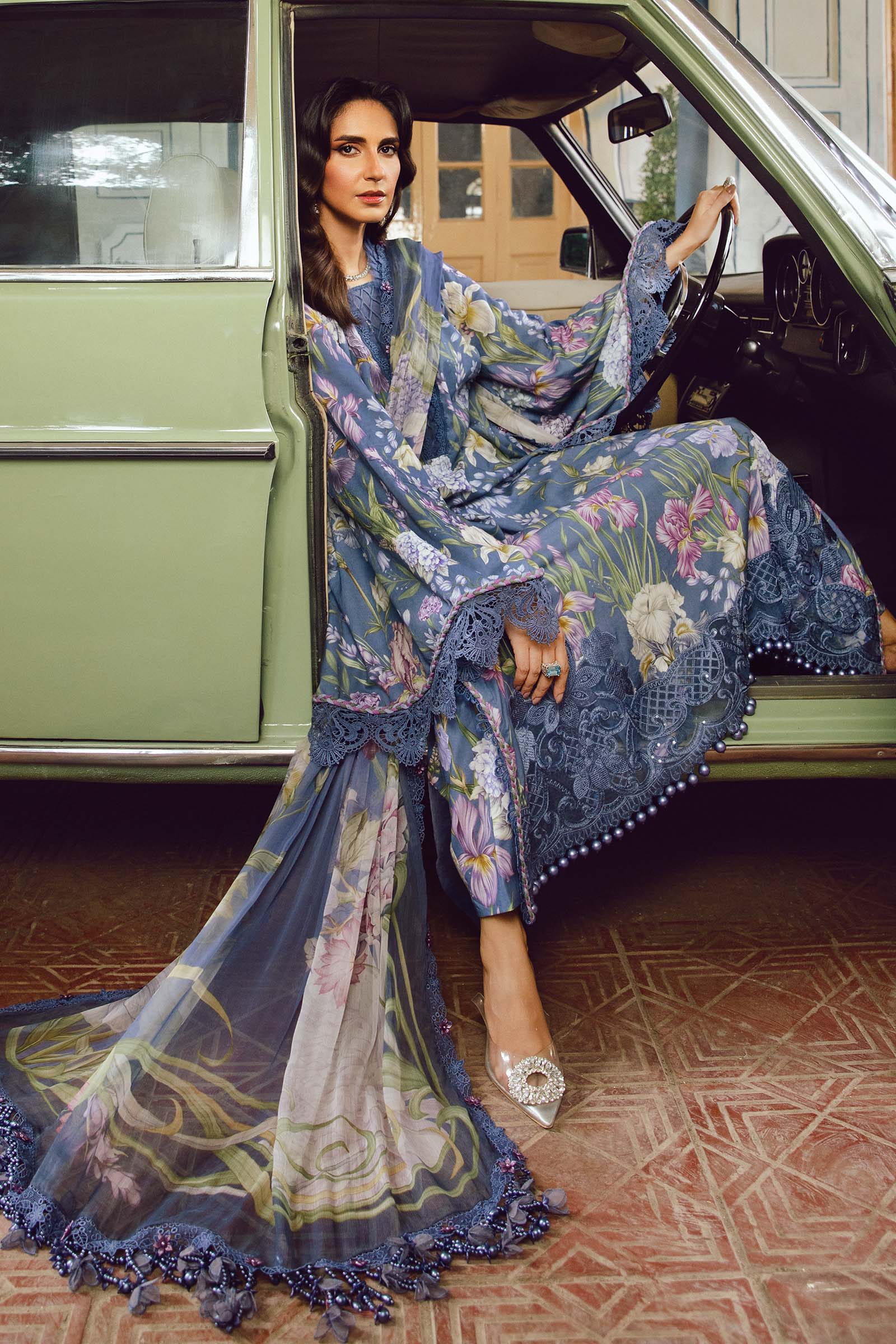 Maria B | M Prints Winter 25 | MPT-2708-B