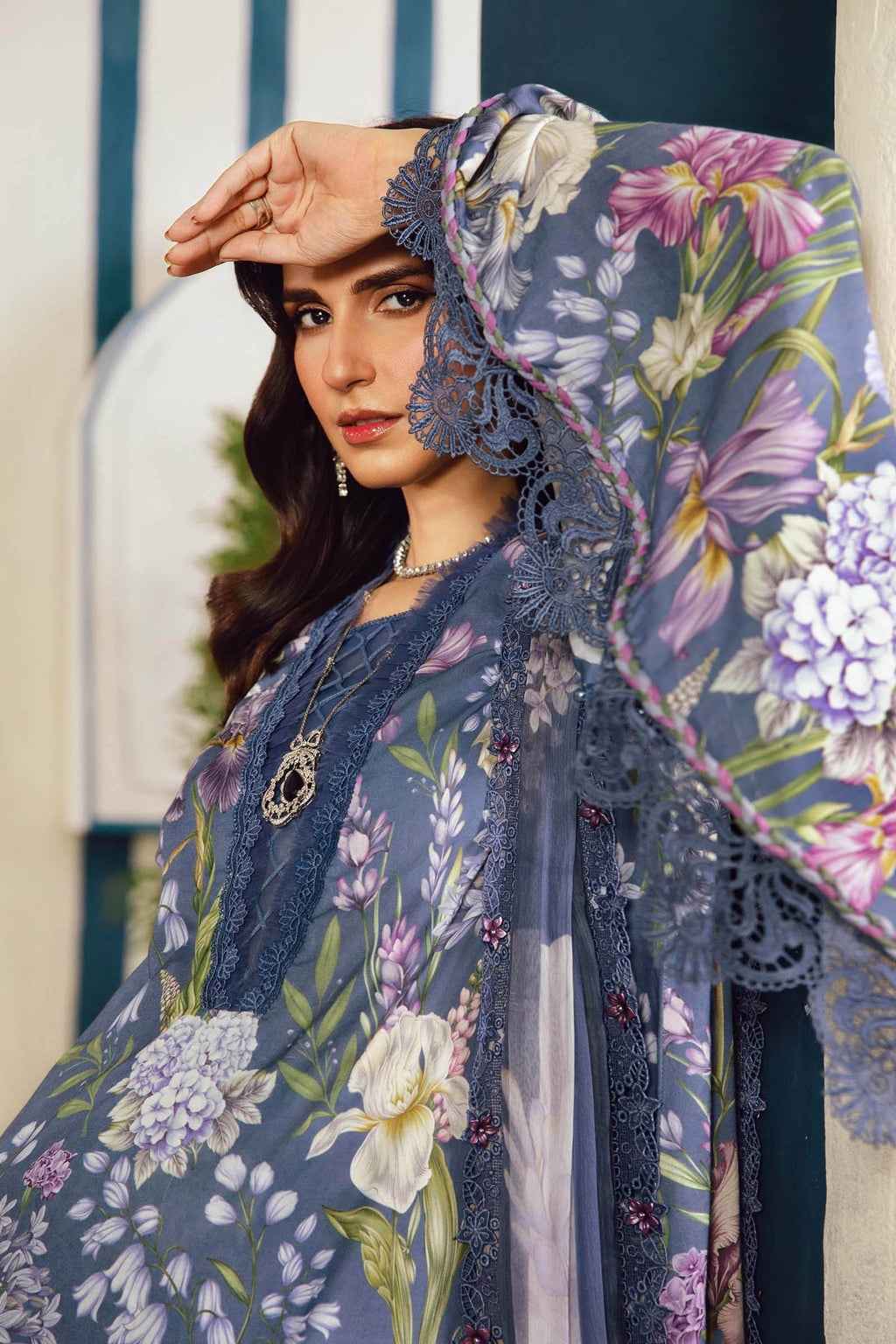 Maria B | M Prints Winter 25 | MPT-2708-B