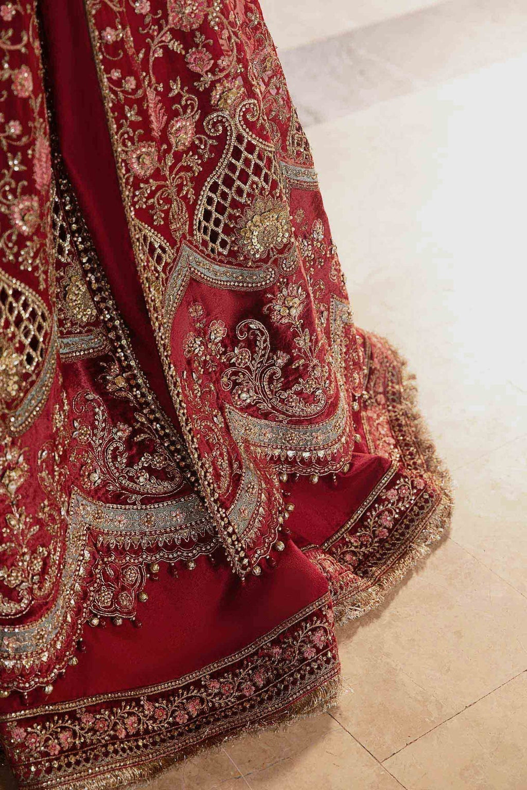Maria B | Mbroidered Formals 24 | Organza Suit | BD-2908 - House Of Anaya
