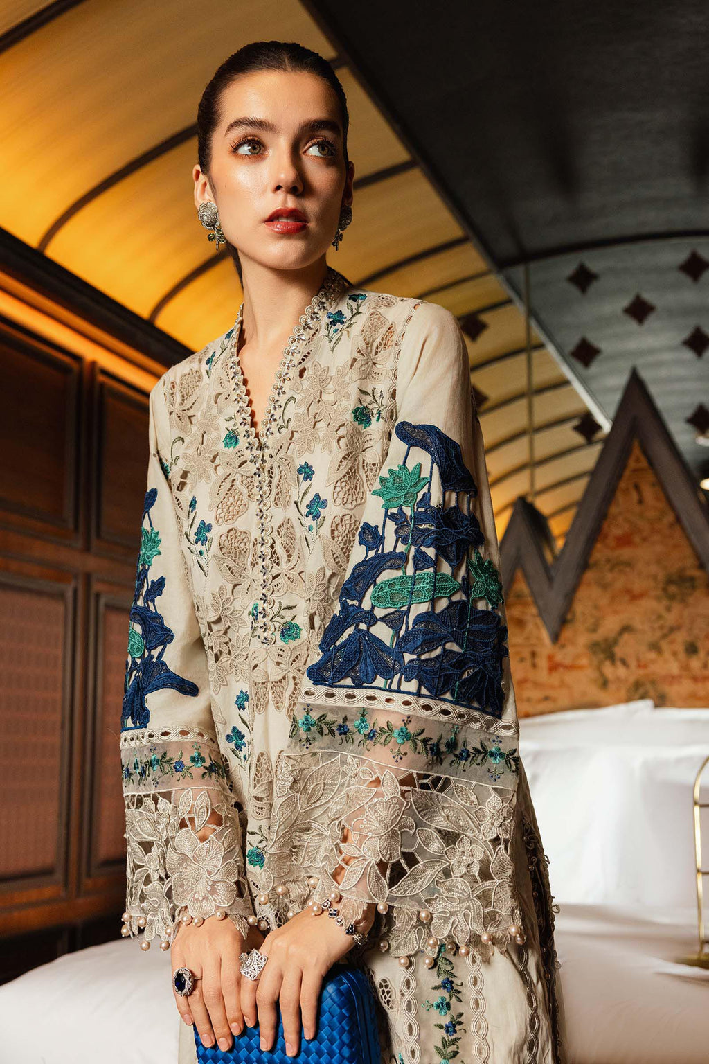 Maria B | Luxury Lawn 26 | 3 Piece Embroidered Lawn Suit