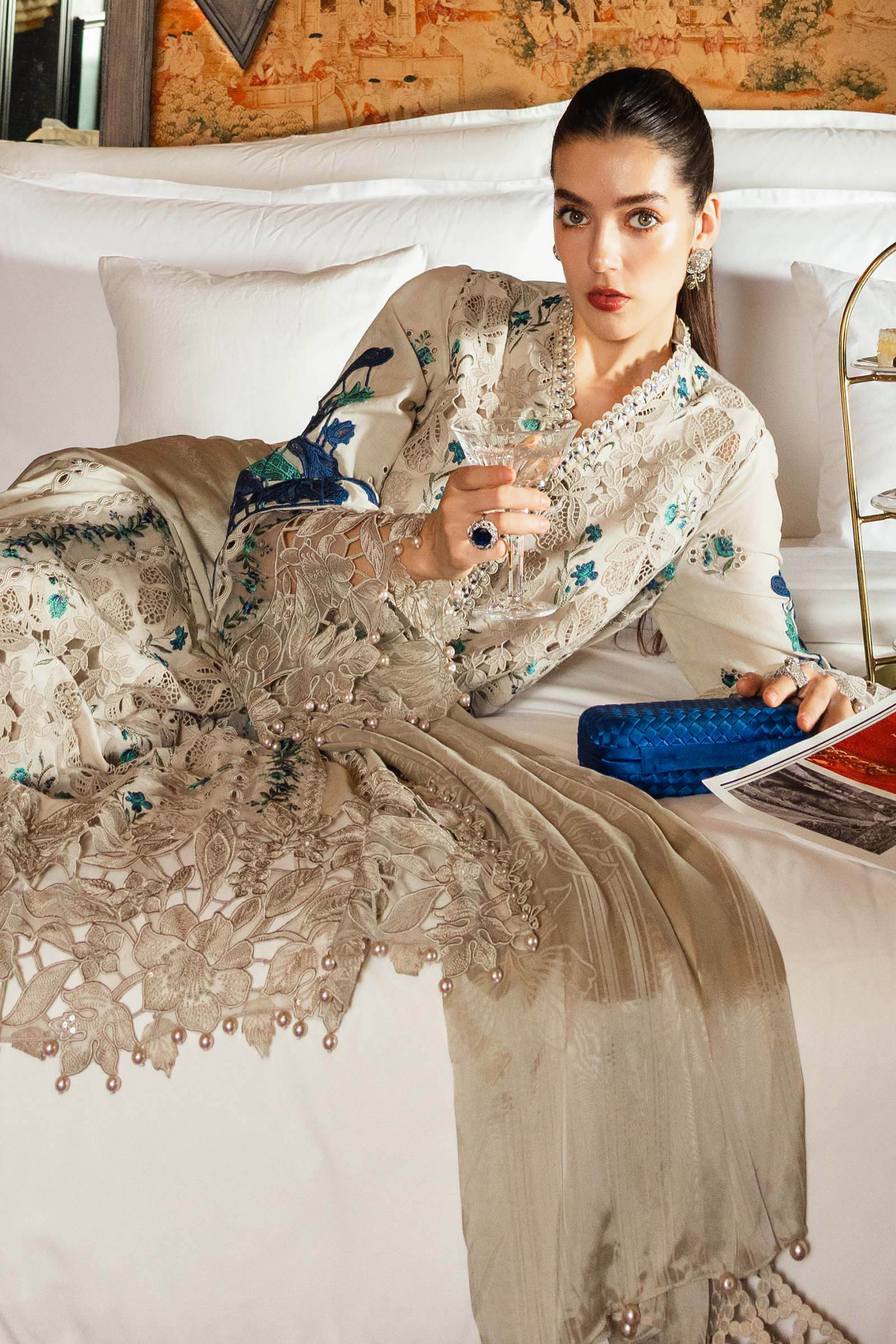 Maria B | Luxury Lawn 26 | 3 Piece Embroidered Lawn Suit