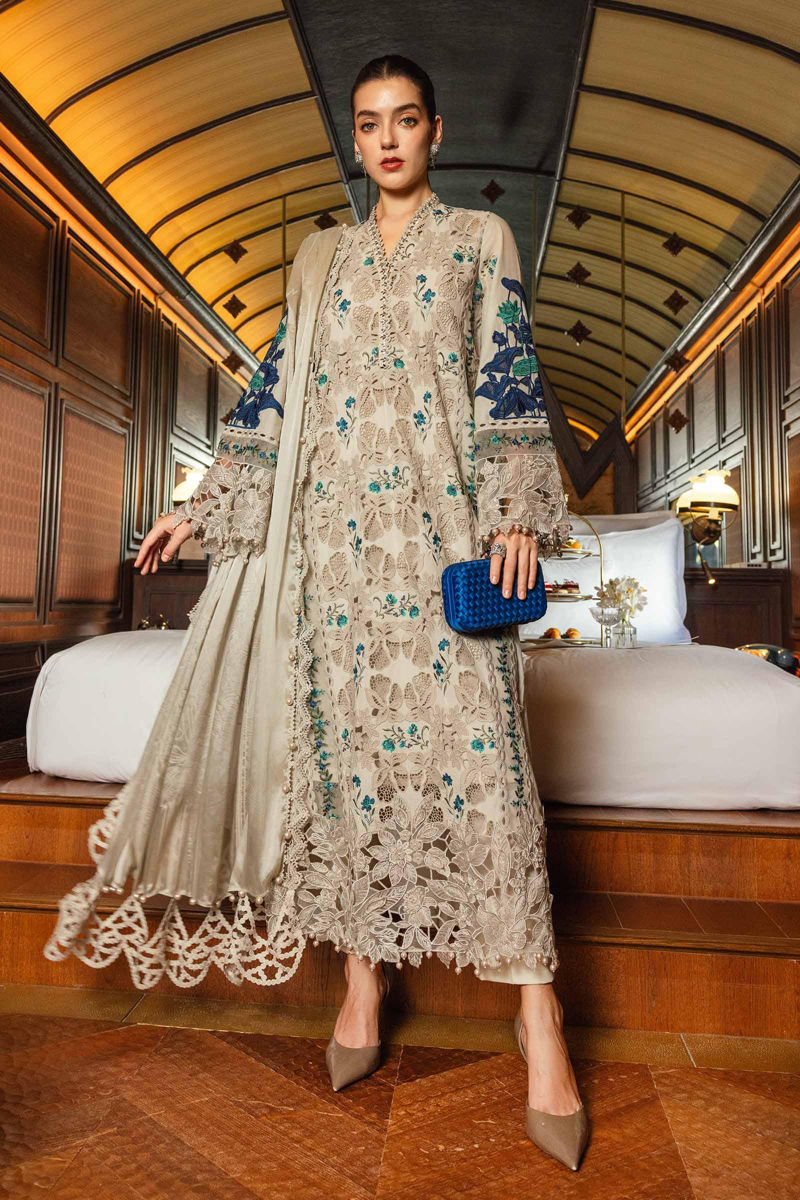 Maria B | Luxury Lawn 26 | 3 Piece Embroidered Lawn Suit