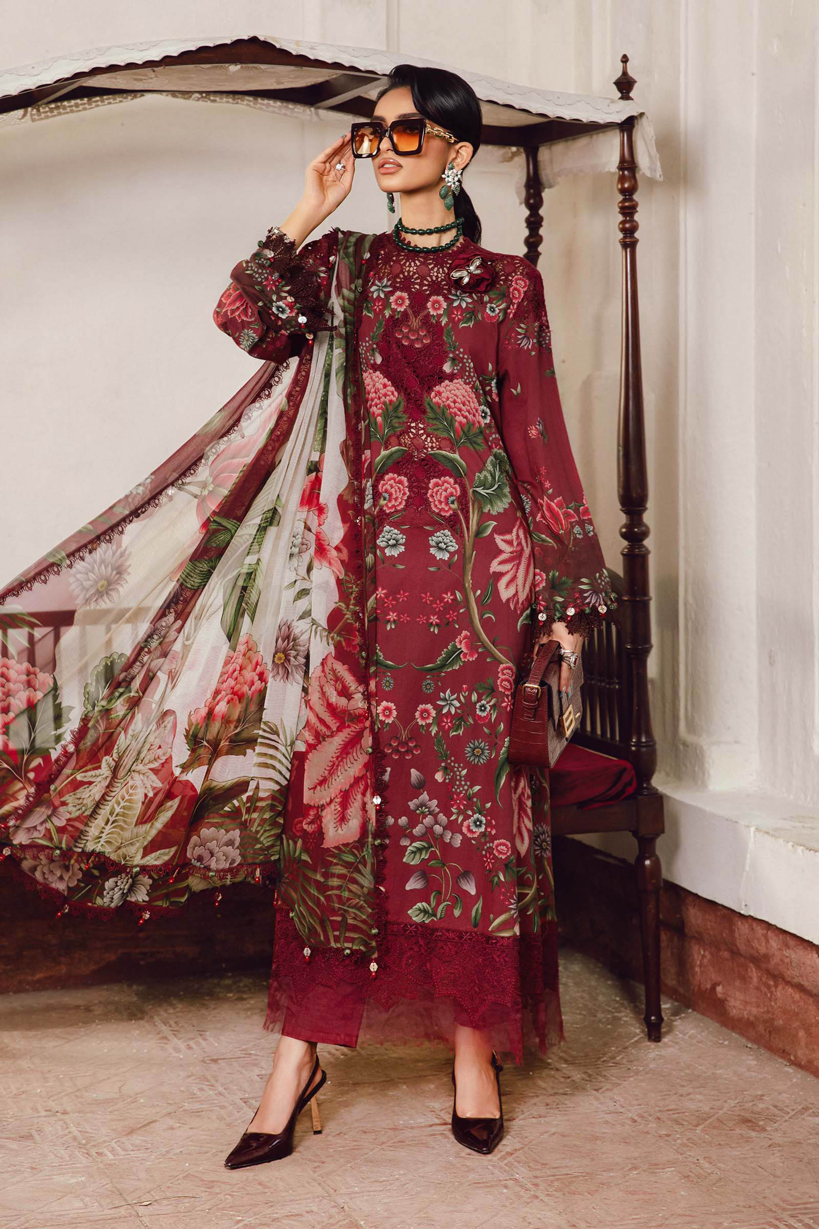 Maria B | M Prints Winter 25 | MPT-2709-A