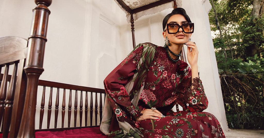 Maria B | M Prints Winter 25 | MPT-2709-A