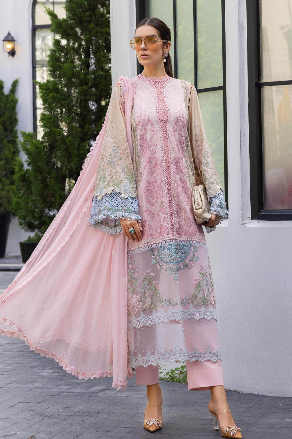 Maria B | Luxury Lawn 26 | 3 Piece Embroidered Lawn Suit