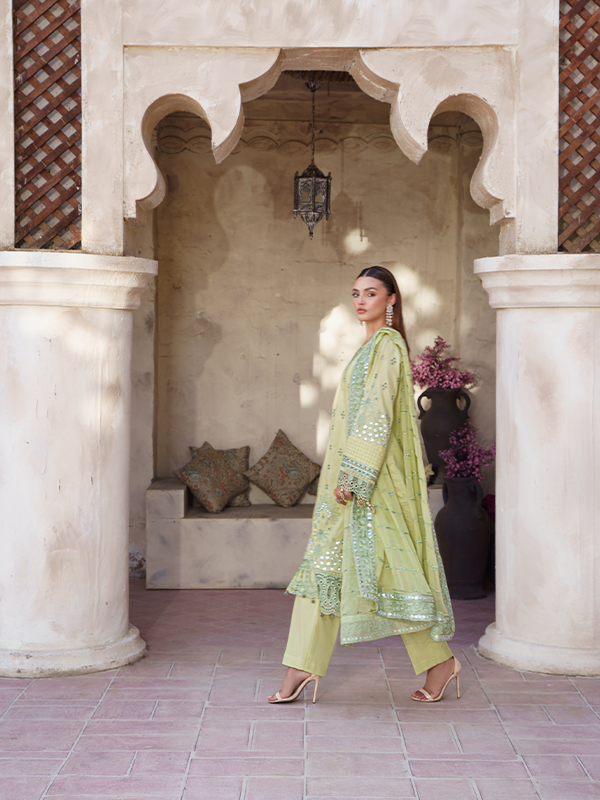 Zebtan | Zeenat Luxury Lawn Eid Collection | ZL 02 - Riwayat-e-Khas