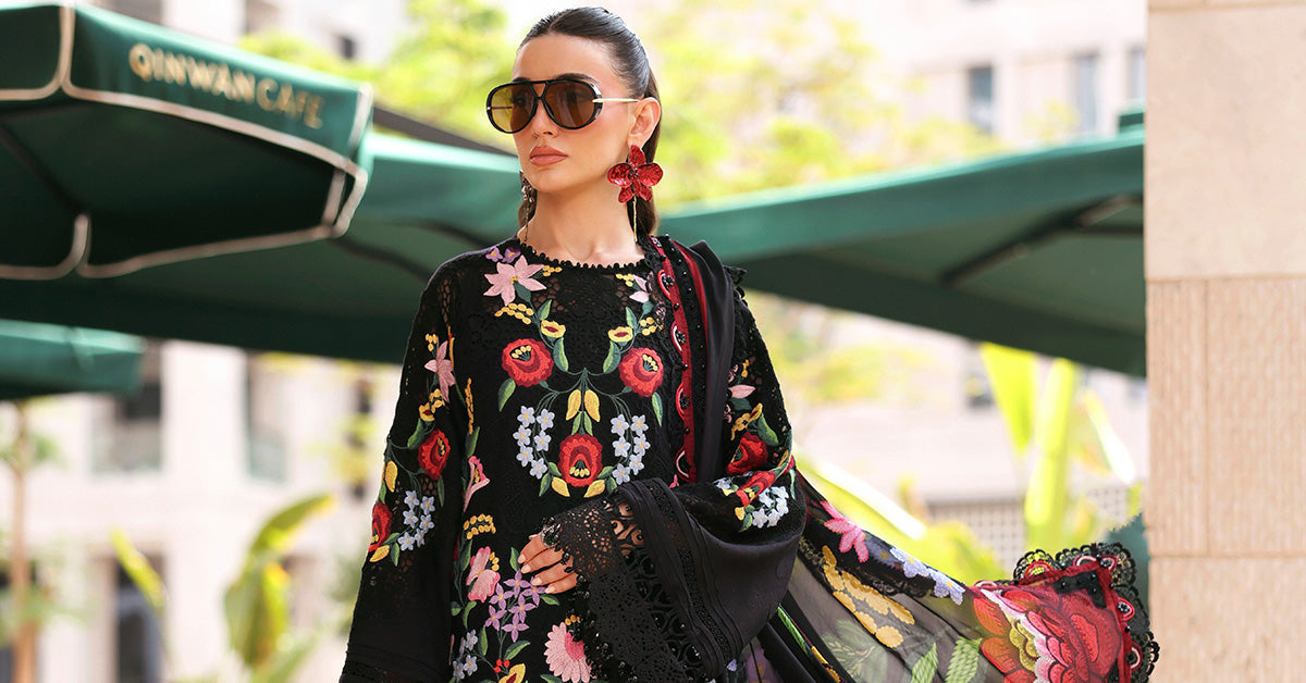 Maria B | Edit Lawn’26 | 3 Piece Unstitched Embroidered Jacquard Lawn Suit