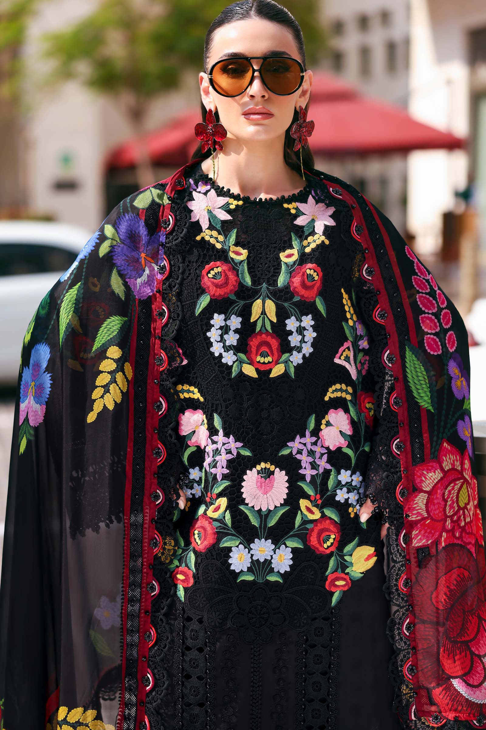 Maria B | Edit Lawn’26 | 3 Piece Unstitched Embroidered Jacquard Lawn Suit