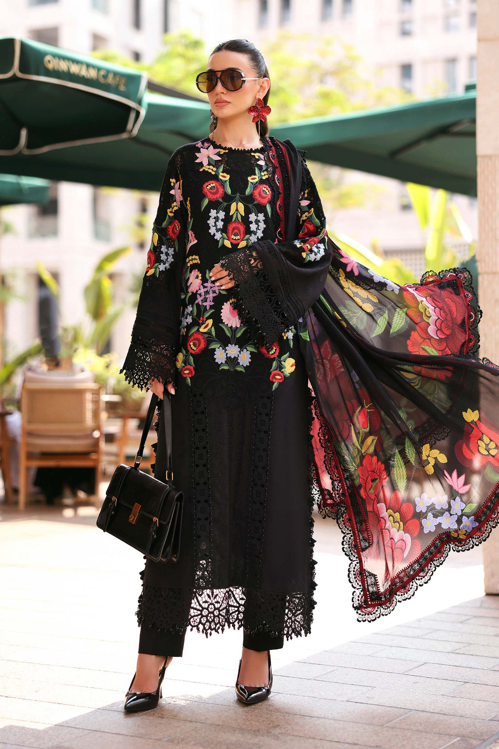 Maria B | Edit Lawn’26 | 3 Piece Unstitched Embroidered Jacquard Lawn Suit