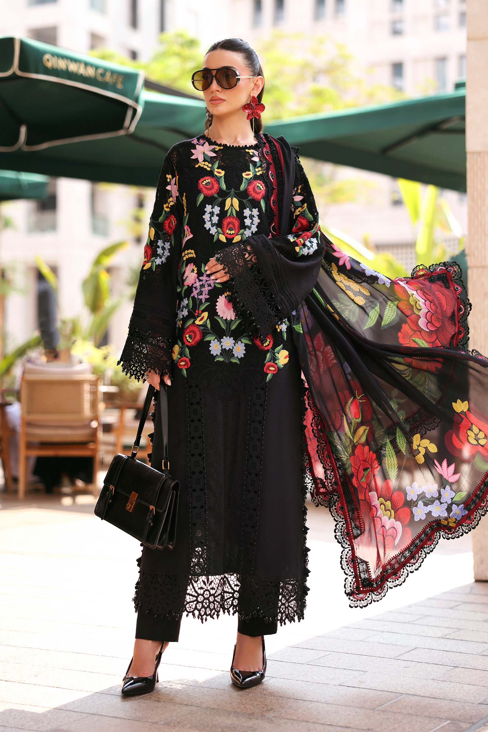 Maria B | Edit Lawn’26 | 3 Piece Unstitched Embroidered Jacquard Lawn Suit