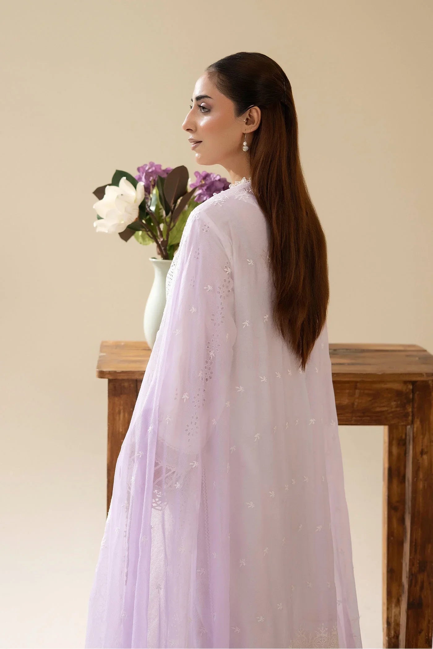 Adans Libas | Chikankari Lawn | CHIKANKARI LAWN-10 - 3